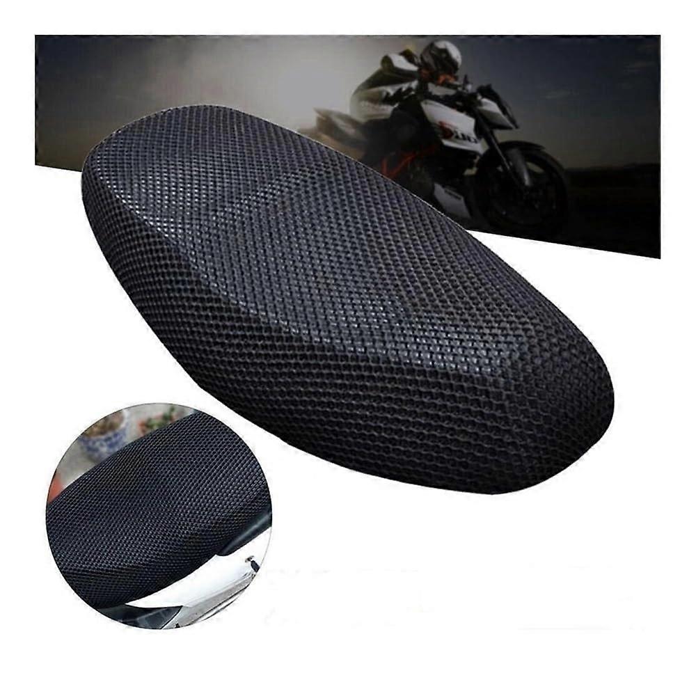 Sitzabdeckung Kissen Universal Motorrad Schutz Kissen Net Mesh 19 Inch Sattel Abdeckung Für Elektrische Fahrräder Roller