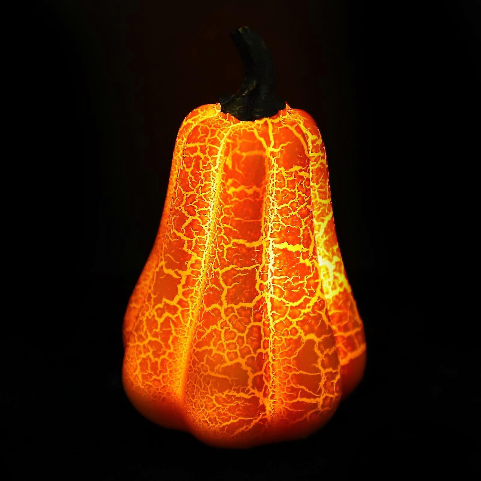 Led Pumpkin Lights Halloween Theme Pumpkin Shape Warm Light Festive Atmosphere 1Pack