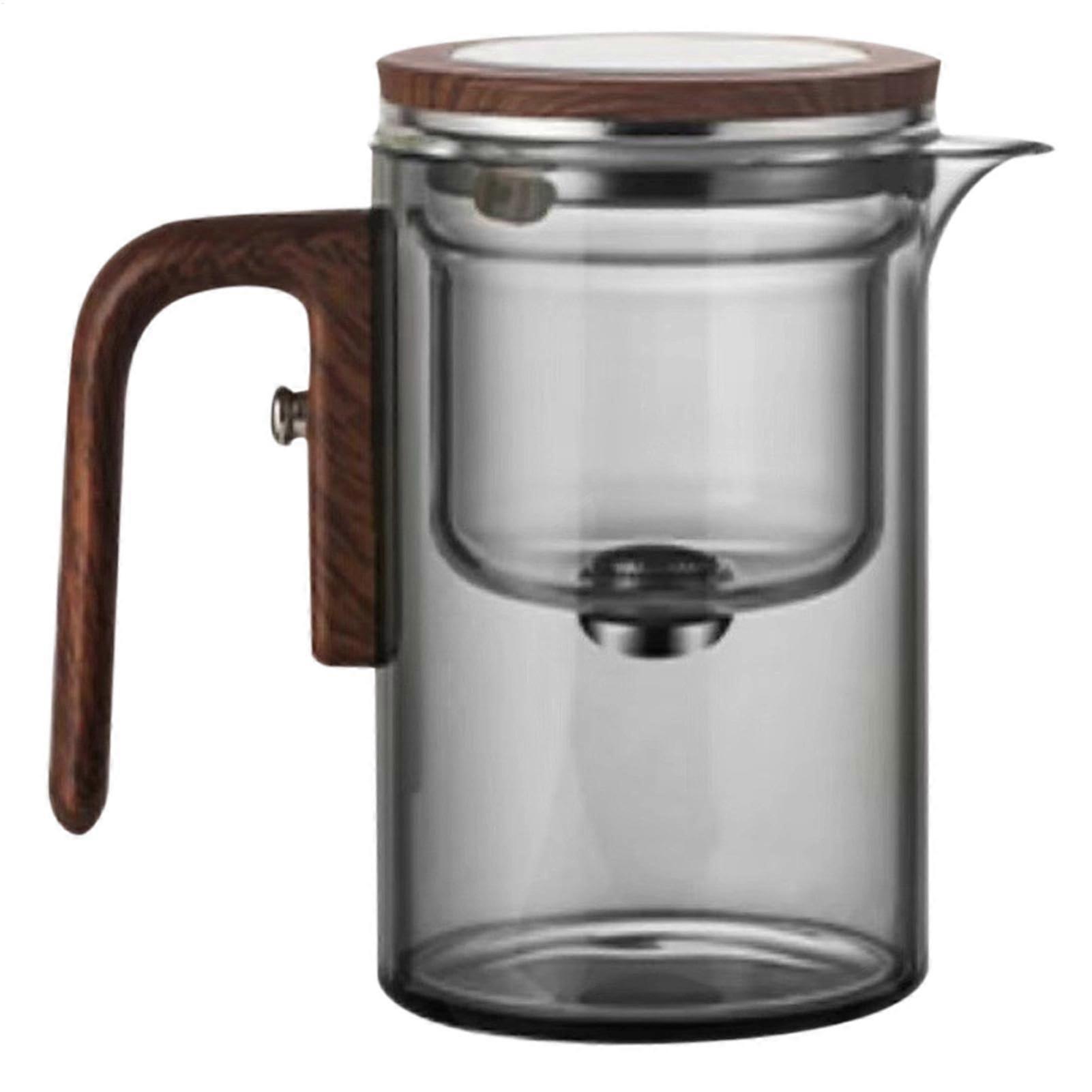 Teapot With Strainer Glass Teapot 600 mL Kettle With Filter Loose Leaf Tea Infuser Home Tea Room Restaurant Filtering