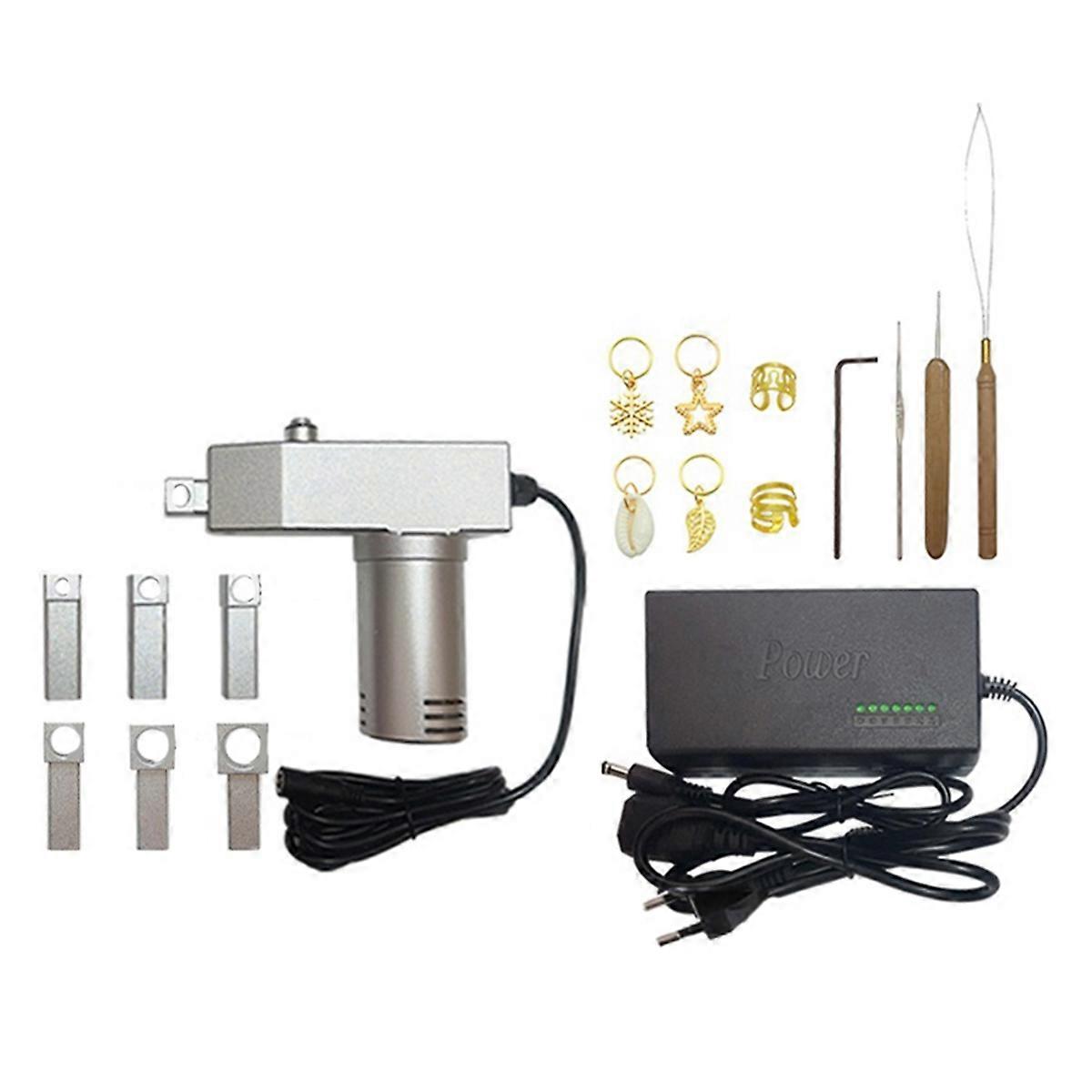 Dreadlock Maker,Electric Dreadlock Crochet Hair Making Machine,Instant Dreadlock Machine for Long Hair EU Plug