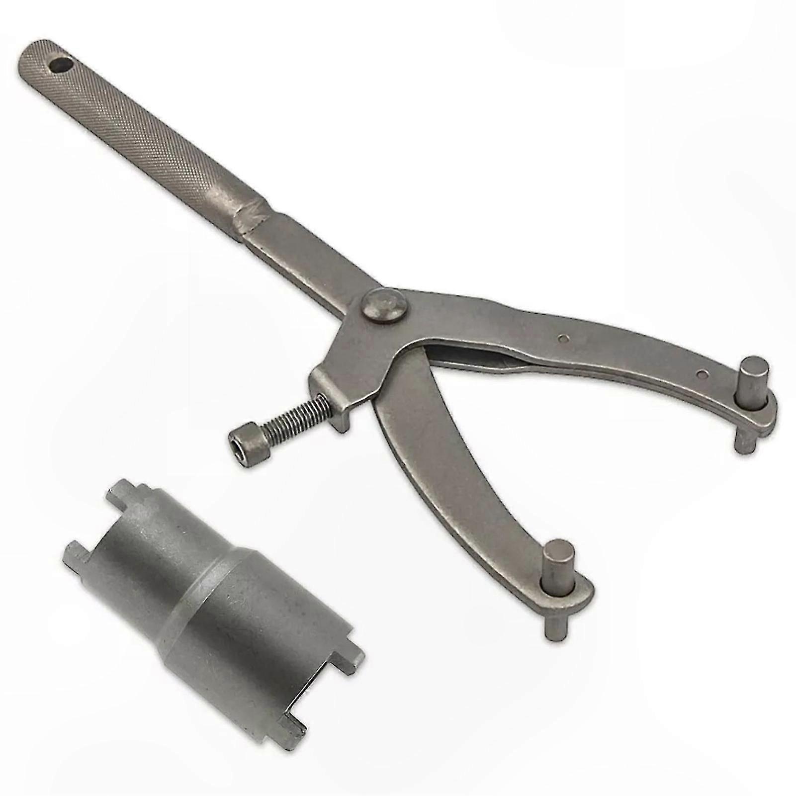 Scooter Flywheel Tool Clutch Nut Socket Wrench Magnetic Motor Accessory