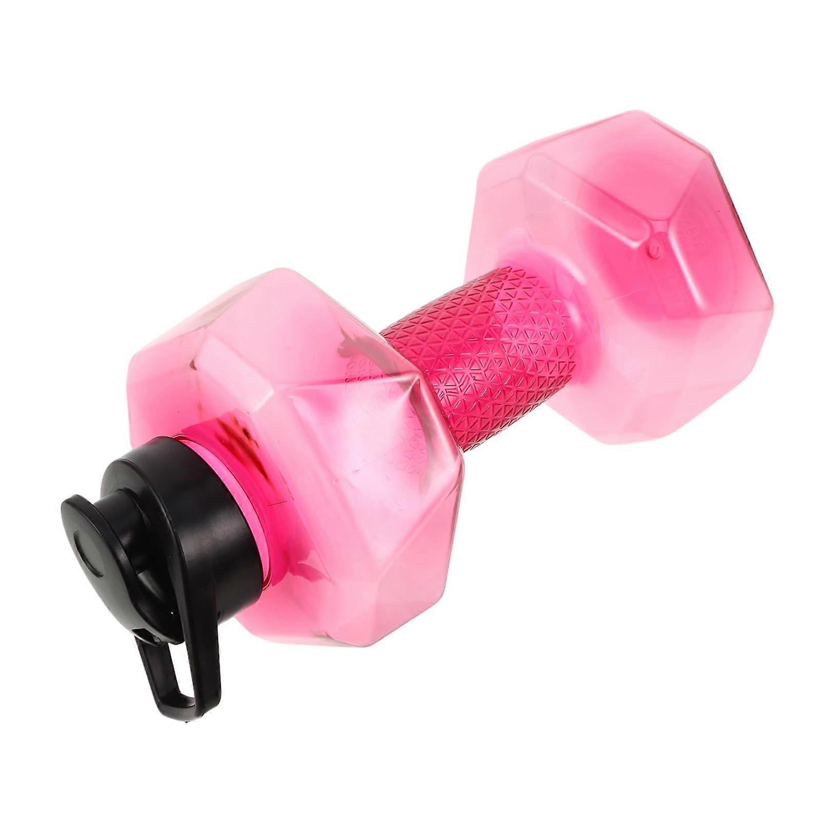 Exercise Hydration Bottle Dumbbell Fitness Kettle Large Capacity Barbell Water Bottle Leakproof Gym Drink Flask Hand Weights