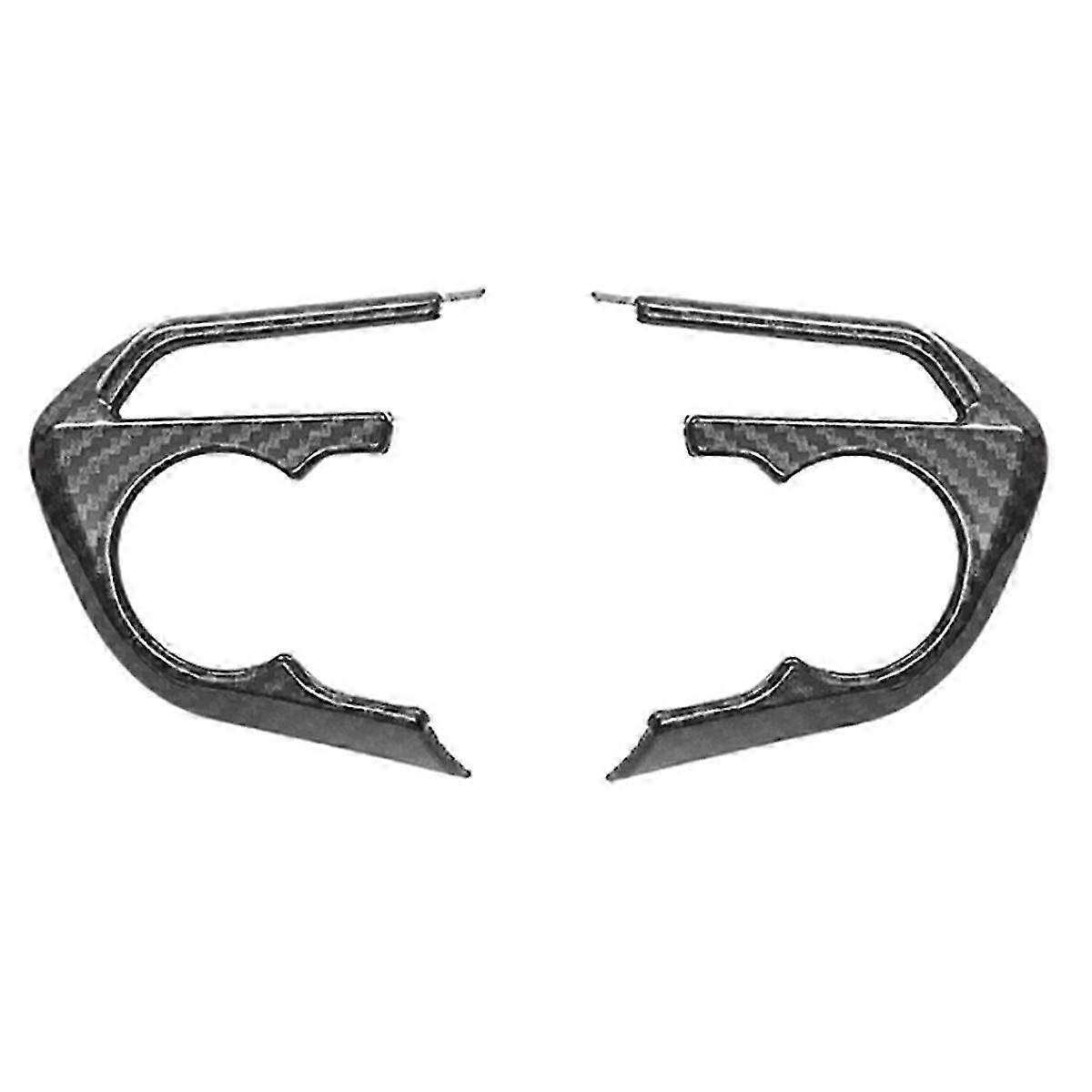 ABS Car Steering Wheel Button Panel Trim Sequins for 2019 2020 Accessories