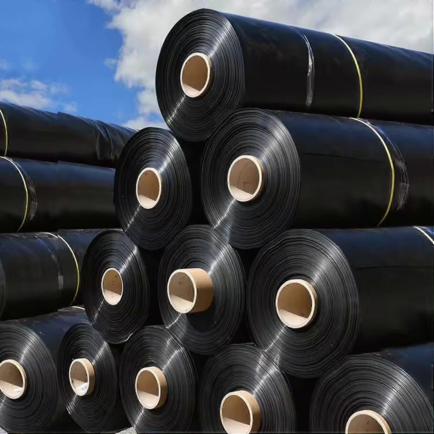Durable Waterproof Pond Liner 3.5m x 7m Heavy-Duty Black Underlay for Koi Fish Pools and Garden Water Features