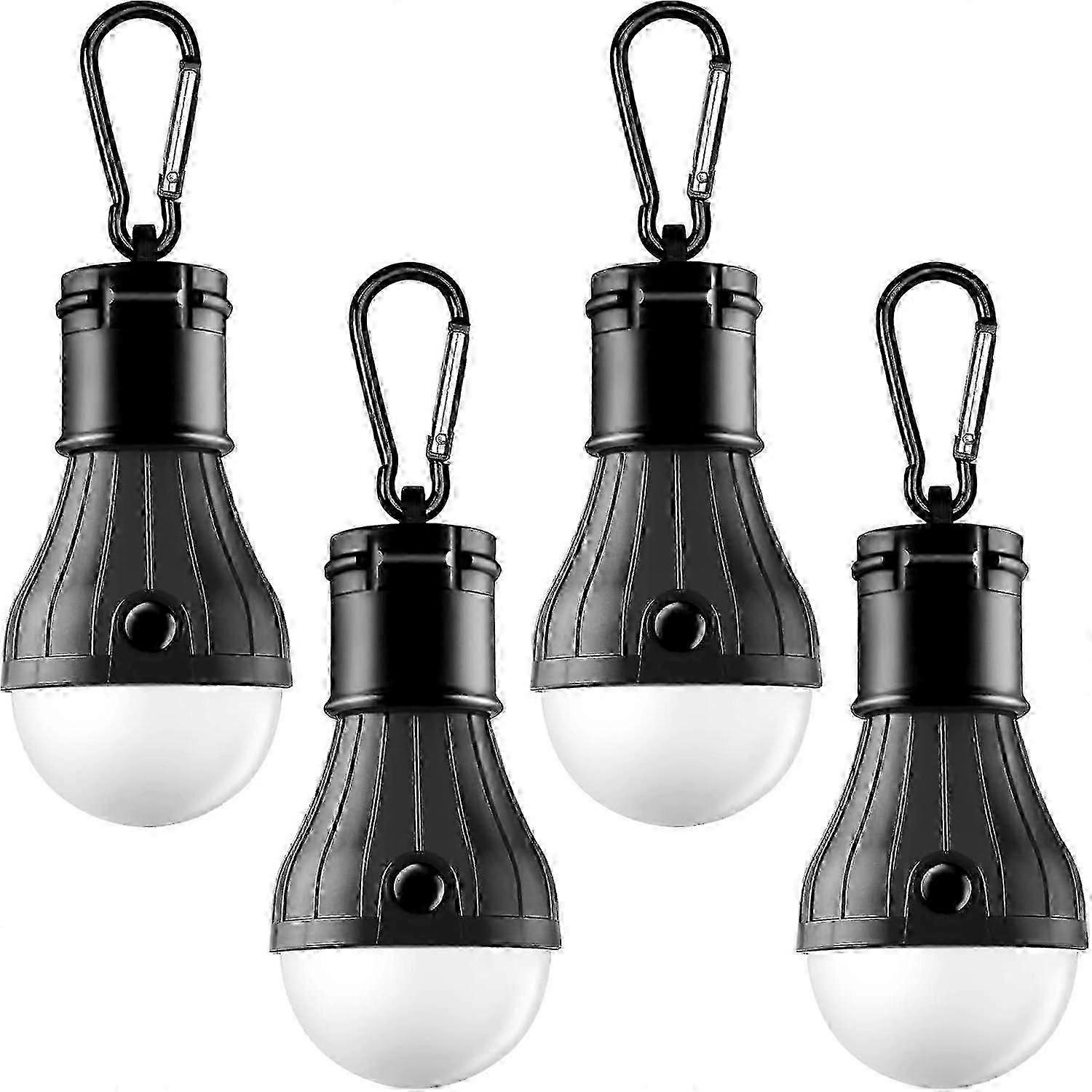 Çadır Işığı Taşınabilir LED Çadır Işığı 4 Paket Kanca Tipi Kasırga Acil Işık LED Kamp Ampulü Kamp Çadırı Ampul Kamp Ekipmanları Suitabl