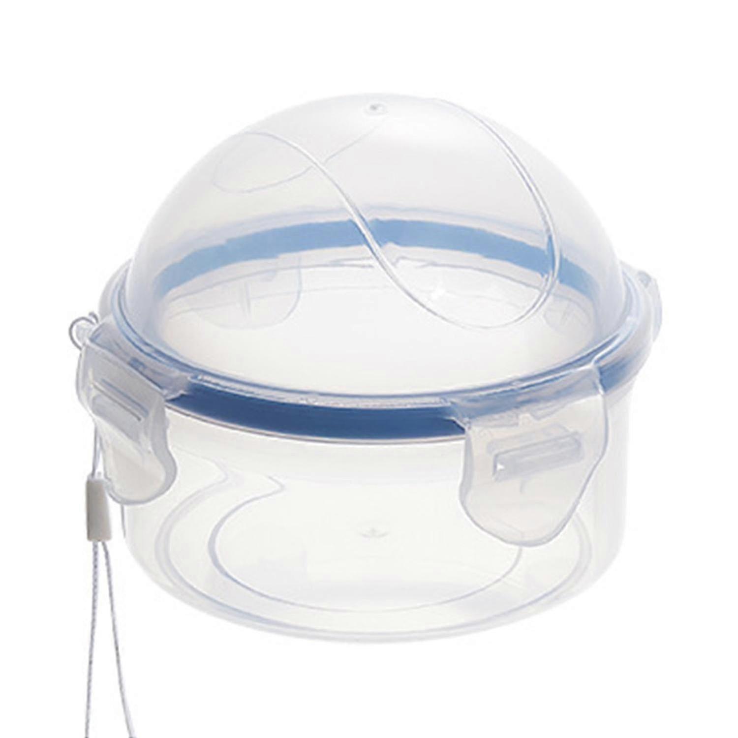 Apple Shape Transparent PP Food Grade Storage Box for Refrigerator and Kitchen Use