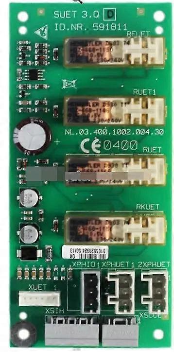 Schindler Suet 3.q 591811 Safety Relay Pcb