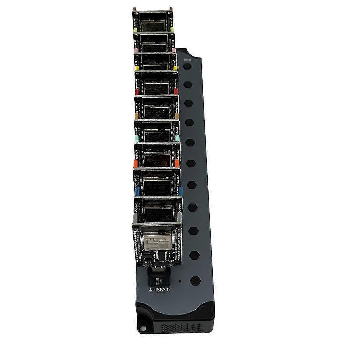 NerdMiner Hub 3700KH/S Lottery Miner: 10X Miner Combo Kit for Bitcoin BTC Mining and Asic Crypto M