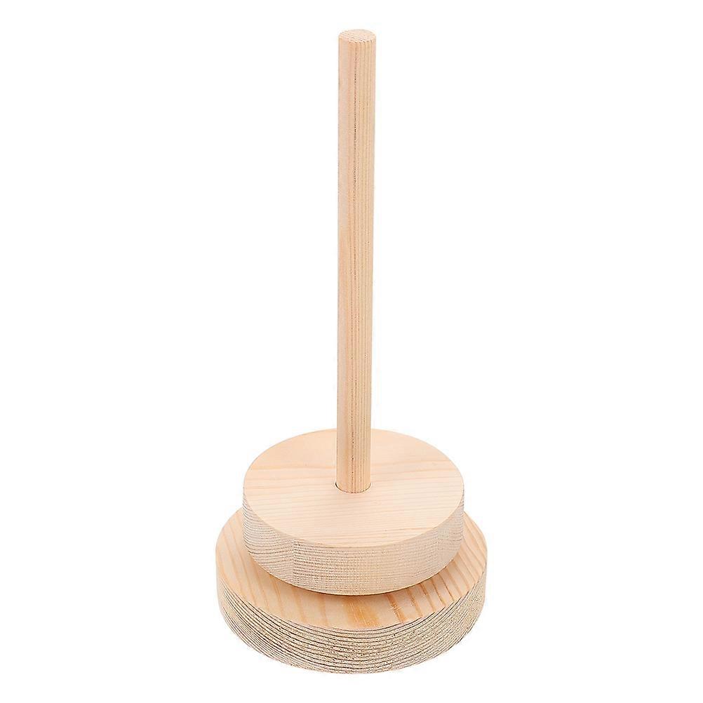 Wood Yarn Holder for Crochet Spool Storage Rack Practical Yarn Holder Sewing Thread Rack