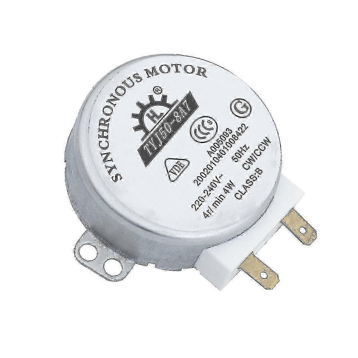 Tyj50-8A7 AC 220V-240V 4 U / min 4 W CW / CCW Mikrowellenherd Drehbarer Synchronmotor