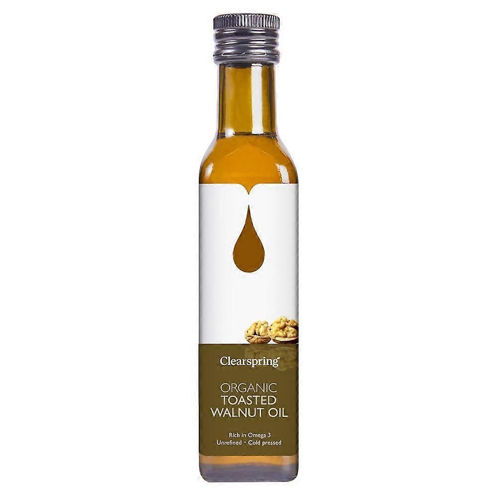 Clearspring Organic Toasted Walnut Oil 250ml - 4 Pack