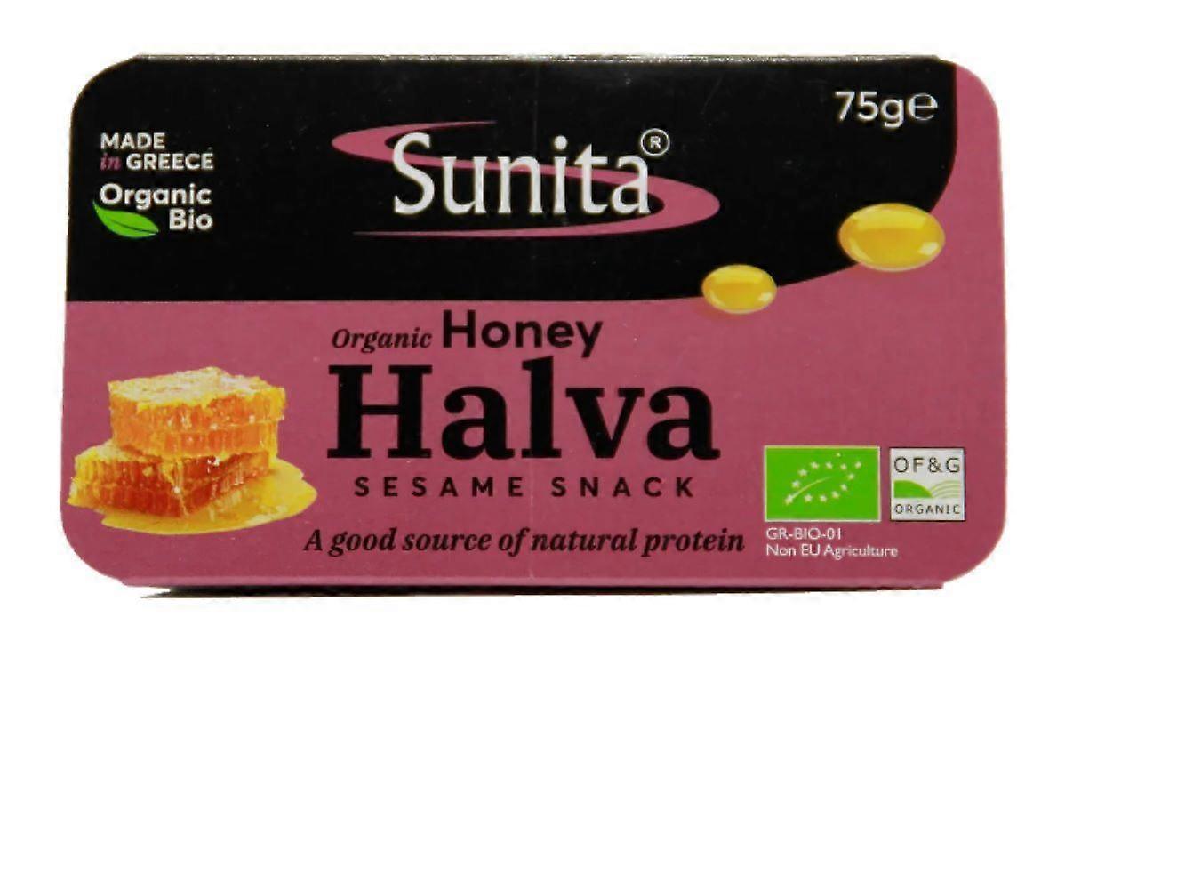 Sunita Plain Honey Halva 75g - 3 Pack