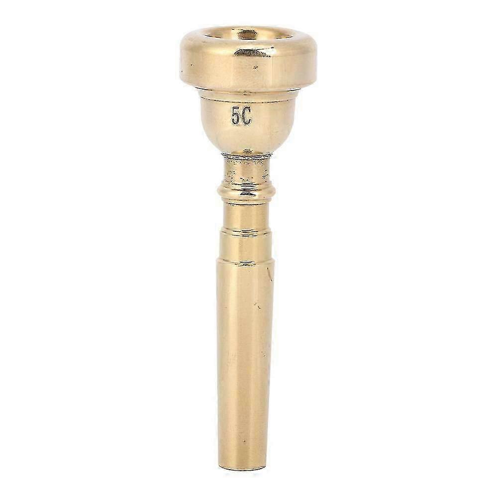 Elegant Brass Mouthpiece for Trumpet - Robust Design Ideal for Professional Musicians & Enhanced Performance