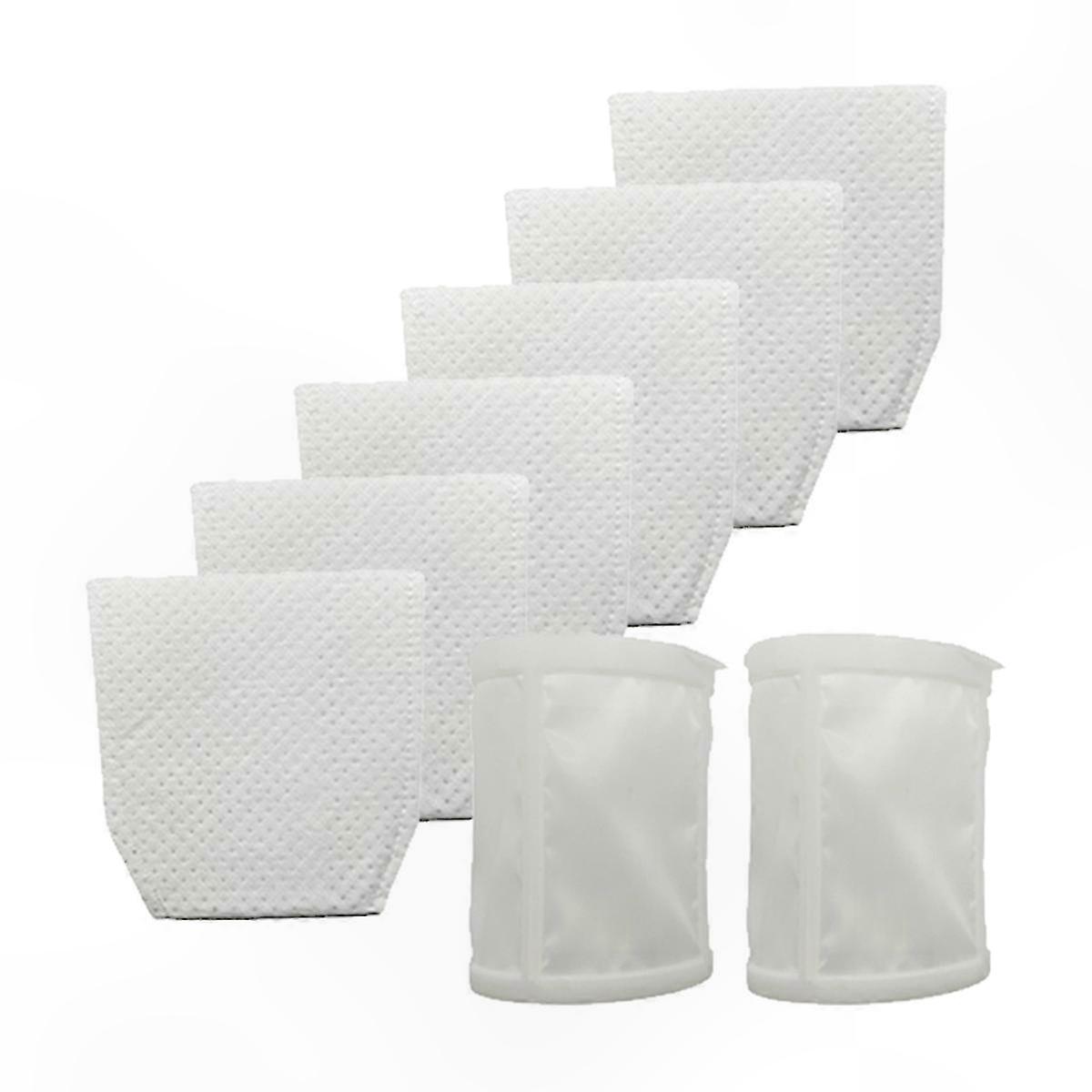 8-Pack Vacuum Filters Compatible with Makita T-03193 and 443060-3 Models for Select Vacuums