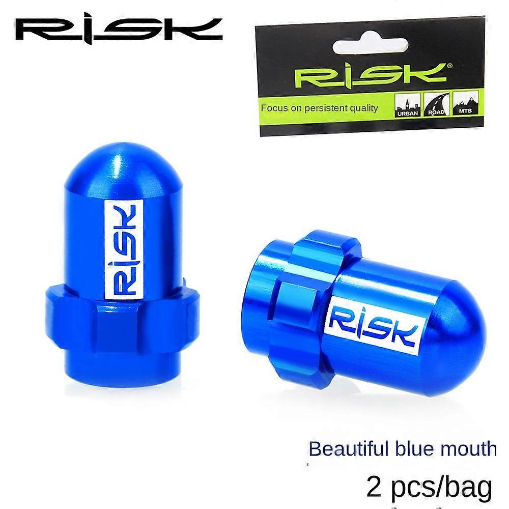 Bicycle valve caps, Presta/Schrader valves, made of aluminum alloy for dust protection
