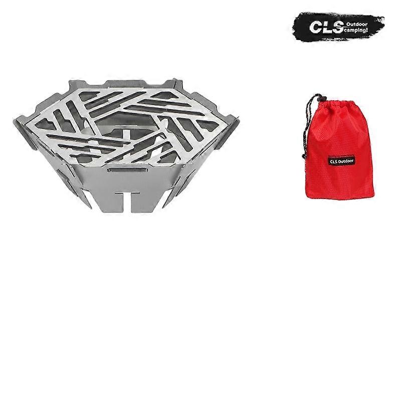 Outdoor windproof cover, detachable and foldable, suitable for multi-fuel stoves