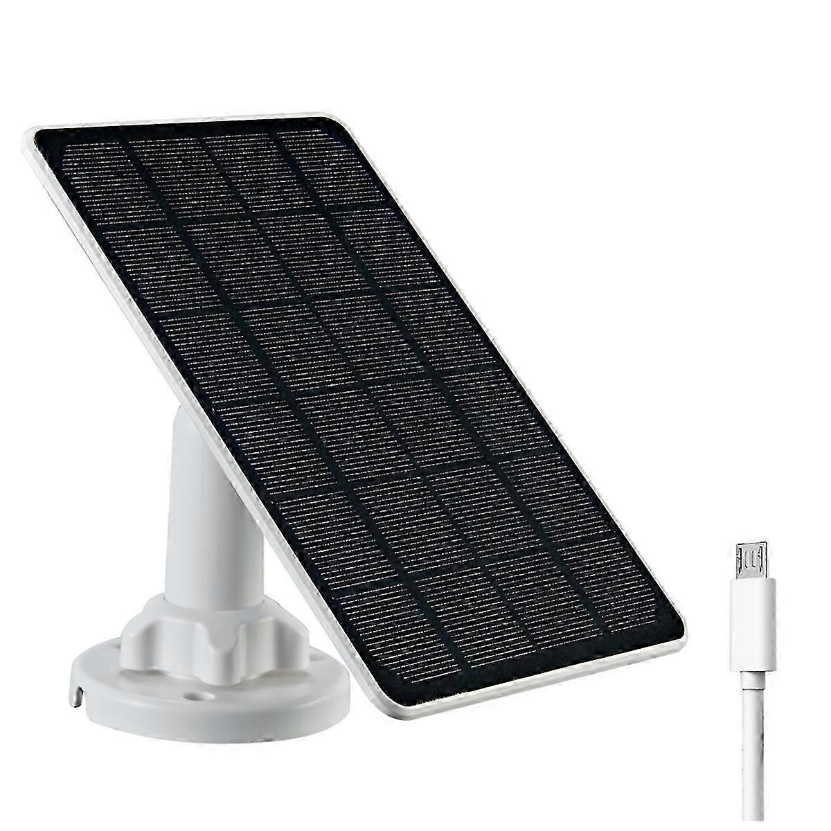 3W Solar Panel for Security Camera Outdoor IP65 Waterproof,A