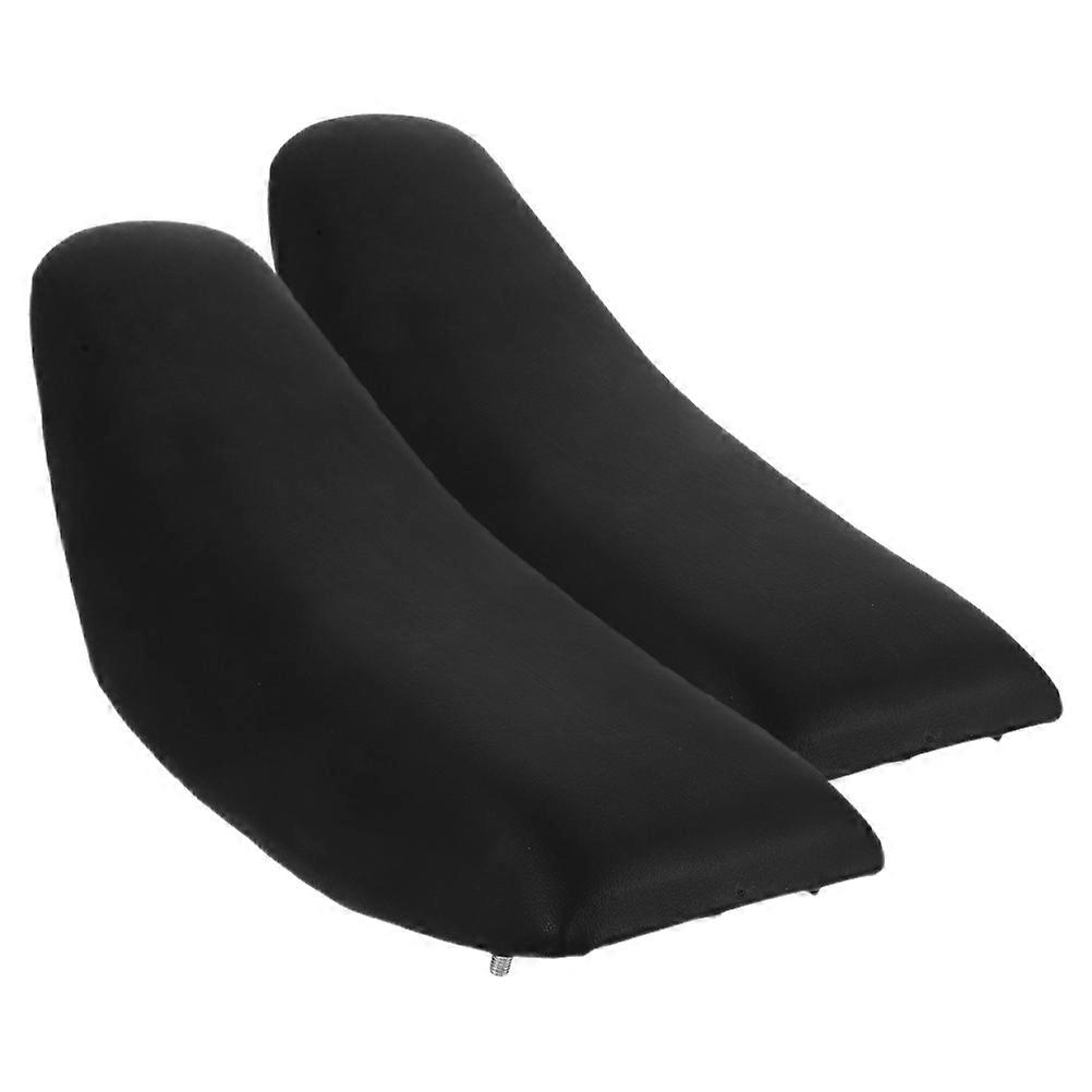 Black Motorcycle Seat Cover with Shock Absorption and Antislip Design for Comfortable Riding