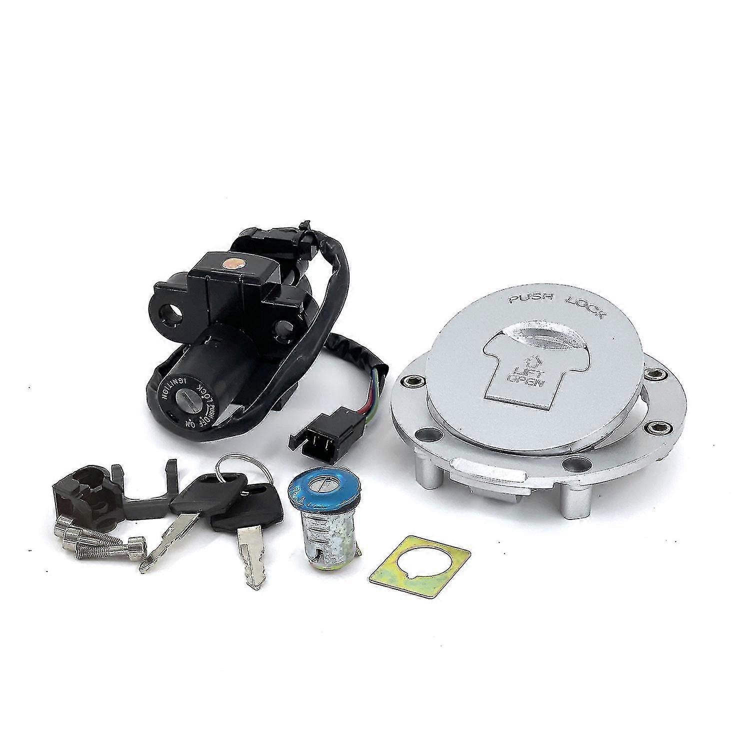 Motorcycle Ignition Switch Lock Fuel Gas Cap Tank Cover Key For Honda Cbr600 Cbr 600 F2 F3 1991-1998