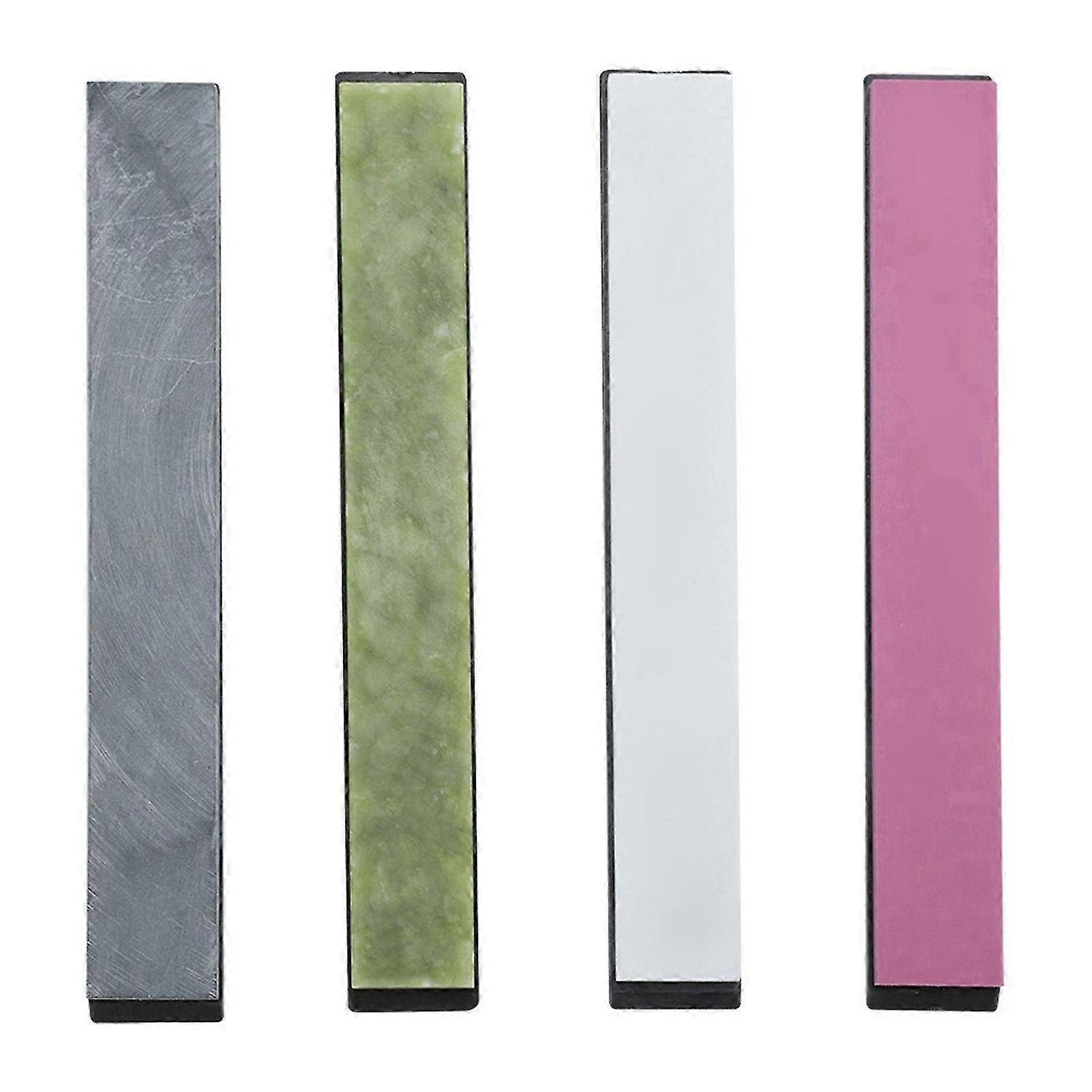 High quality 4pcs sharpening stone with base (3000 mesh, 5000 mesh, 8000 mesh
