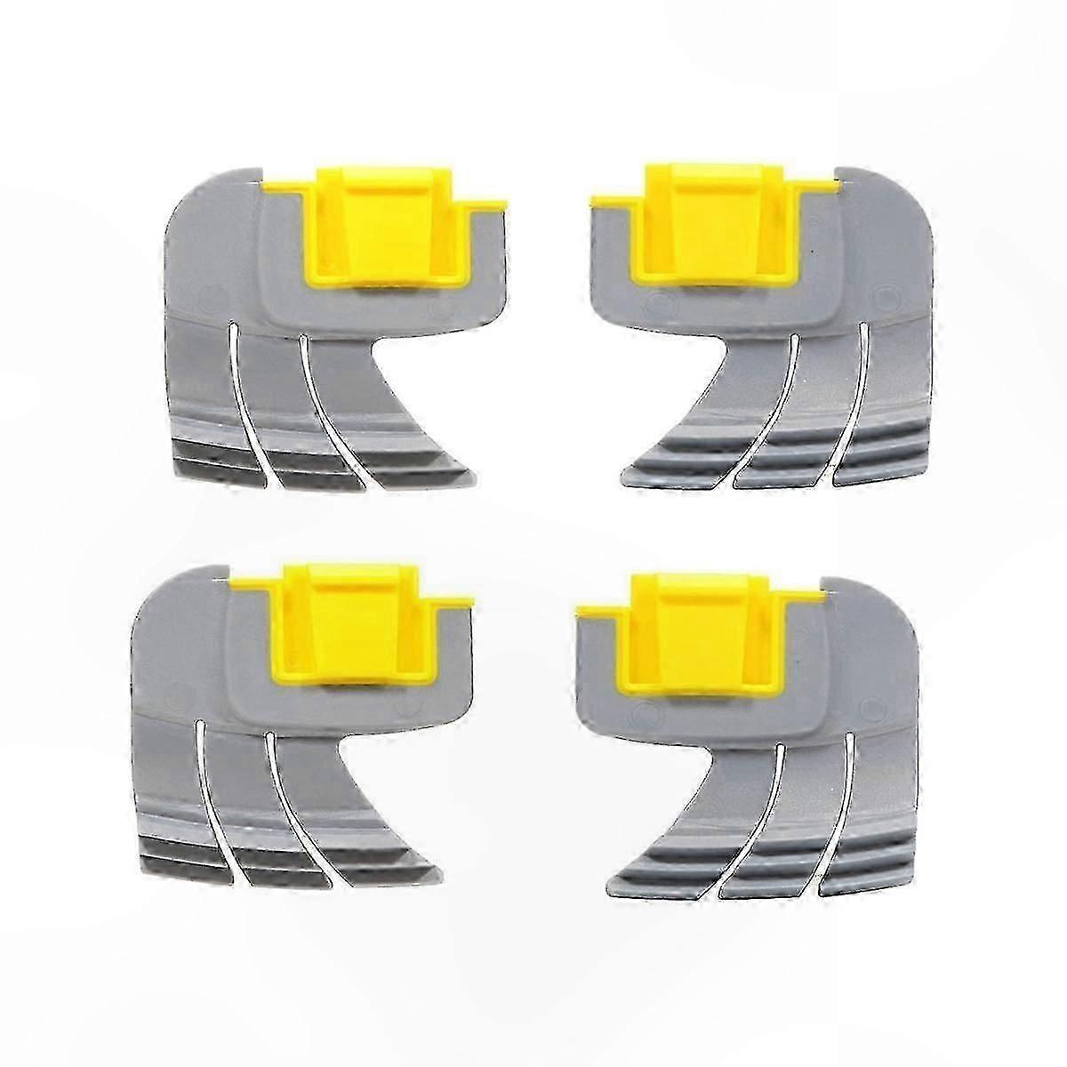 4-Pack Cyclone Centrifugal Scrub Brushes for Pool Cleaner Models MX8 MX6 Elite Replaceable Pool Maintenance Accessory R0714400