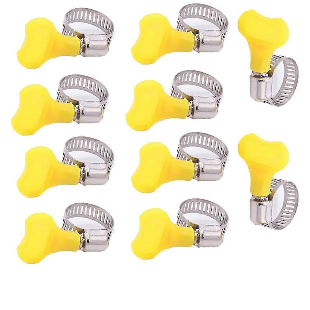 Stainless Steel Hose Clamps - 10 Pieces Hose Clamps - Clamps