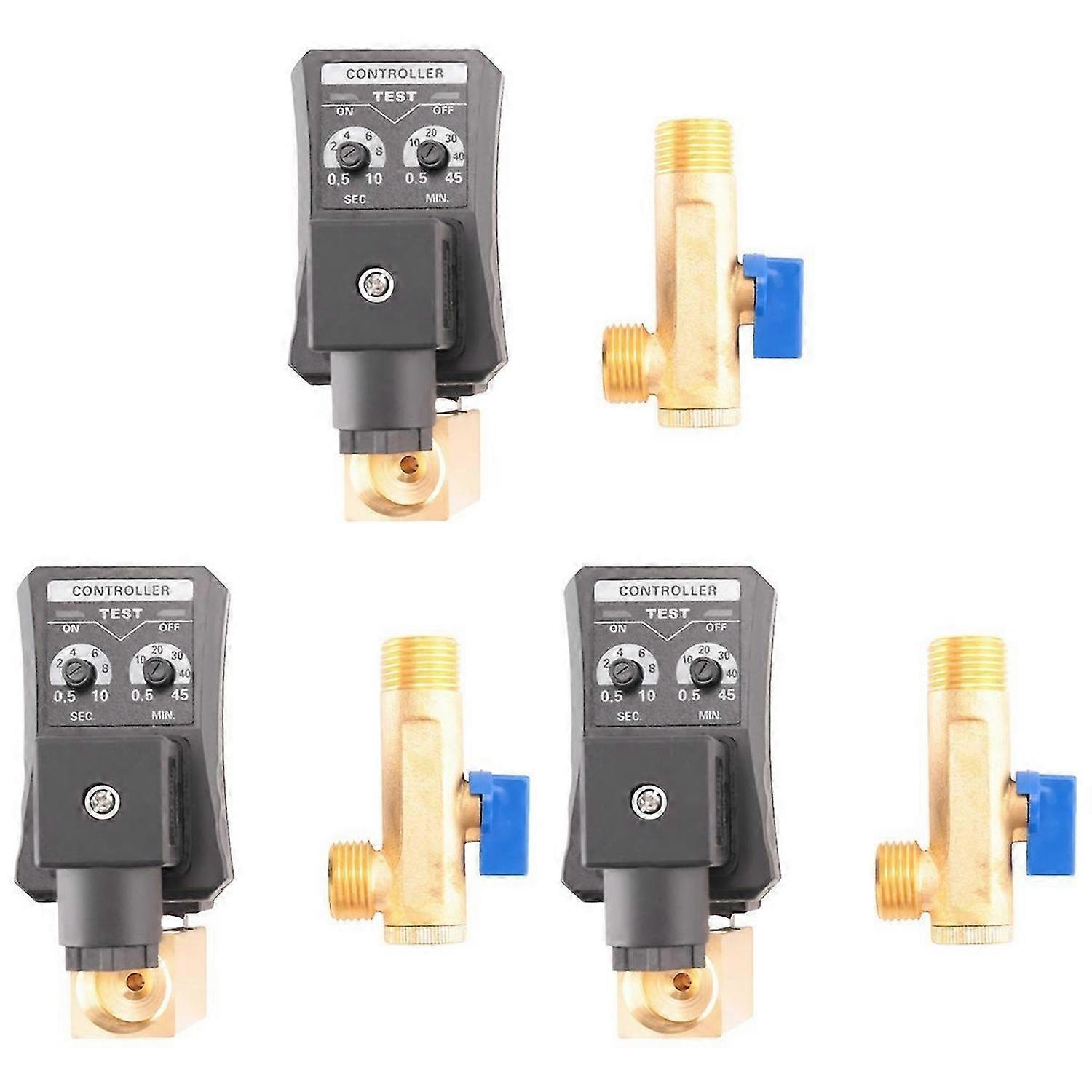 G1/2 230V Timed Drain Valve for Air Compressor Condensate Management