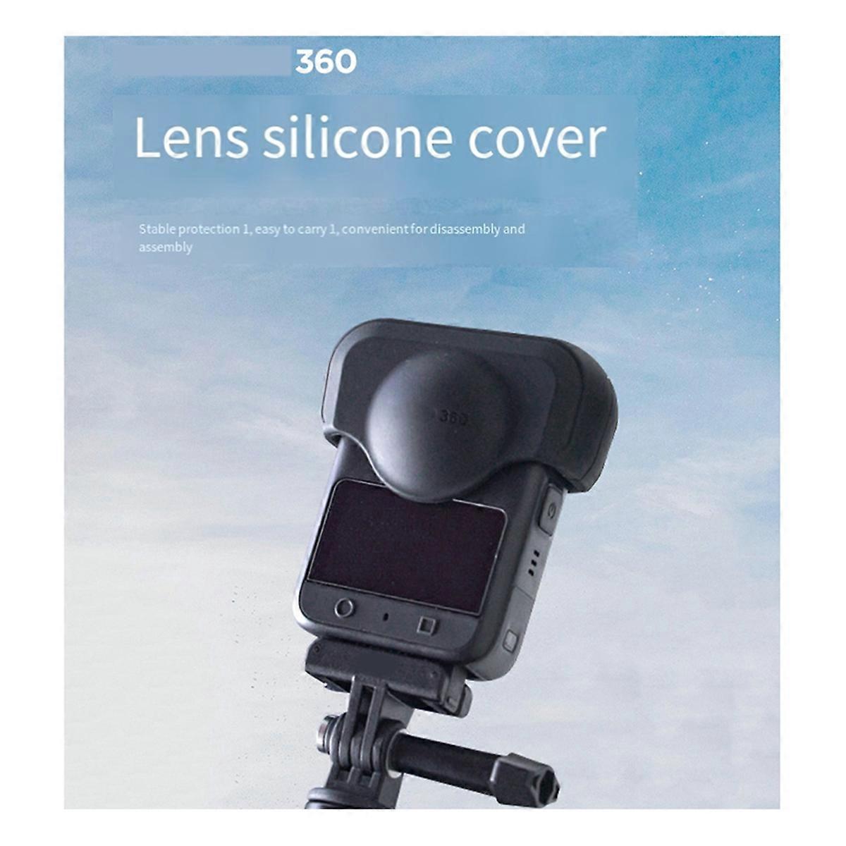 For 360 Silicone Lens Cover Lens Cap Silicone Lens Guard Protective Cover for 360 Accessories