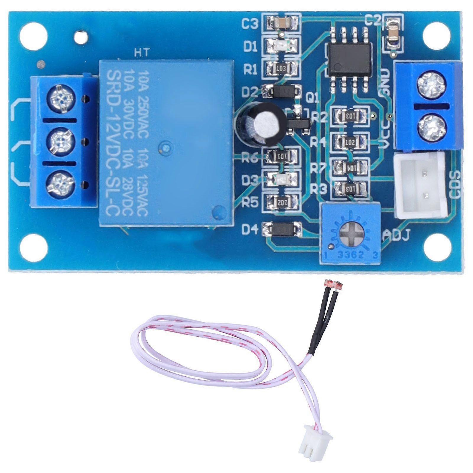 Light Control Relay Module Automatic Brightness Easy Installation Photoresistor Module for Street Lamp Light Detection