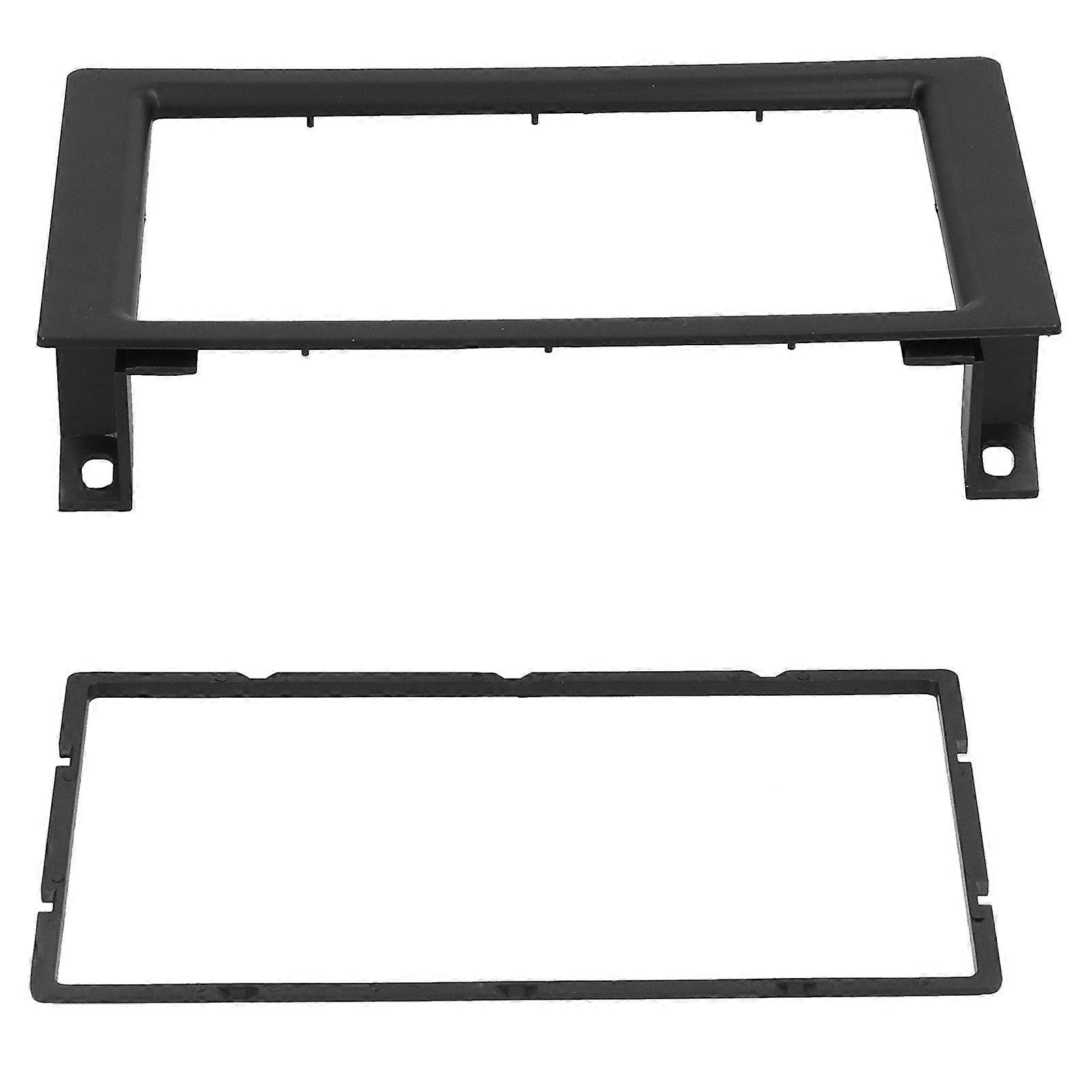2DIN Facia Trim Navigation Fascia Central Control Stereo Radio DVD Panel for Saab 93 20072010