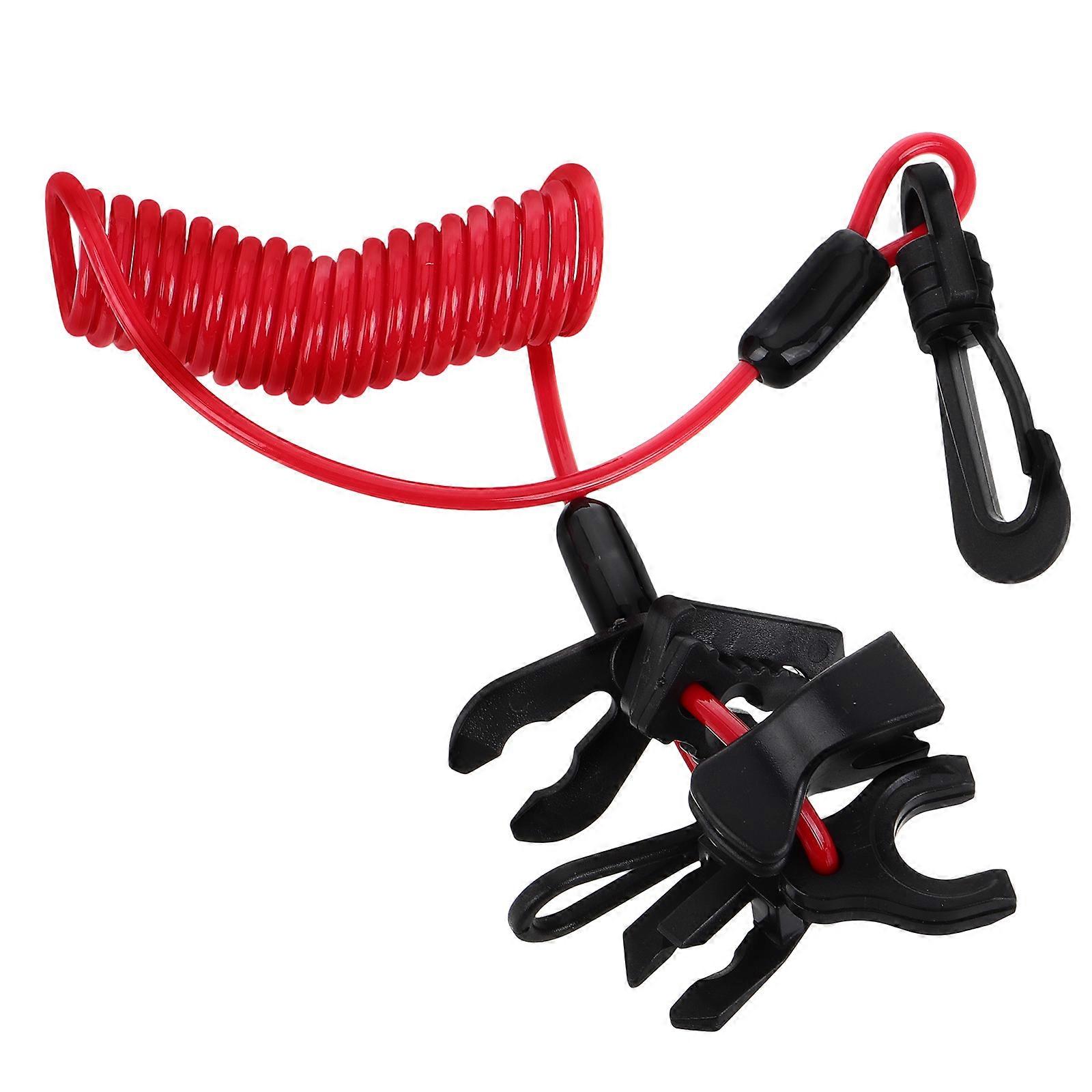 Universal for Outboard Motors with Safety Lanyard Emergency Stop