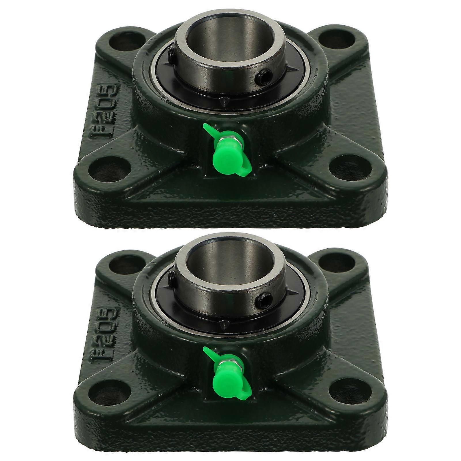 Outer Spherical Bearing Portable Bolts Pillow Block for Machine 2Pcs