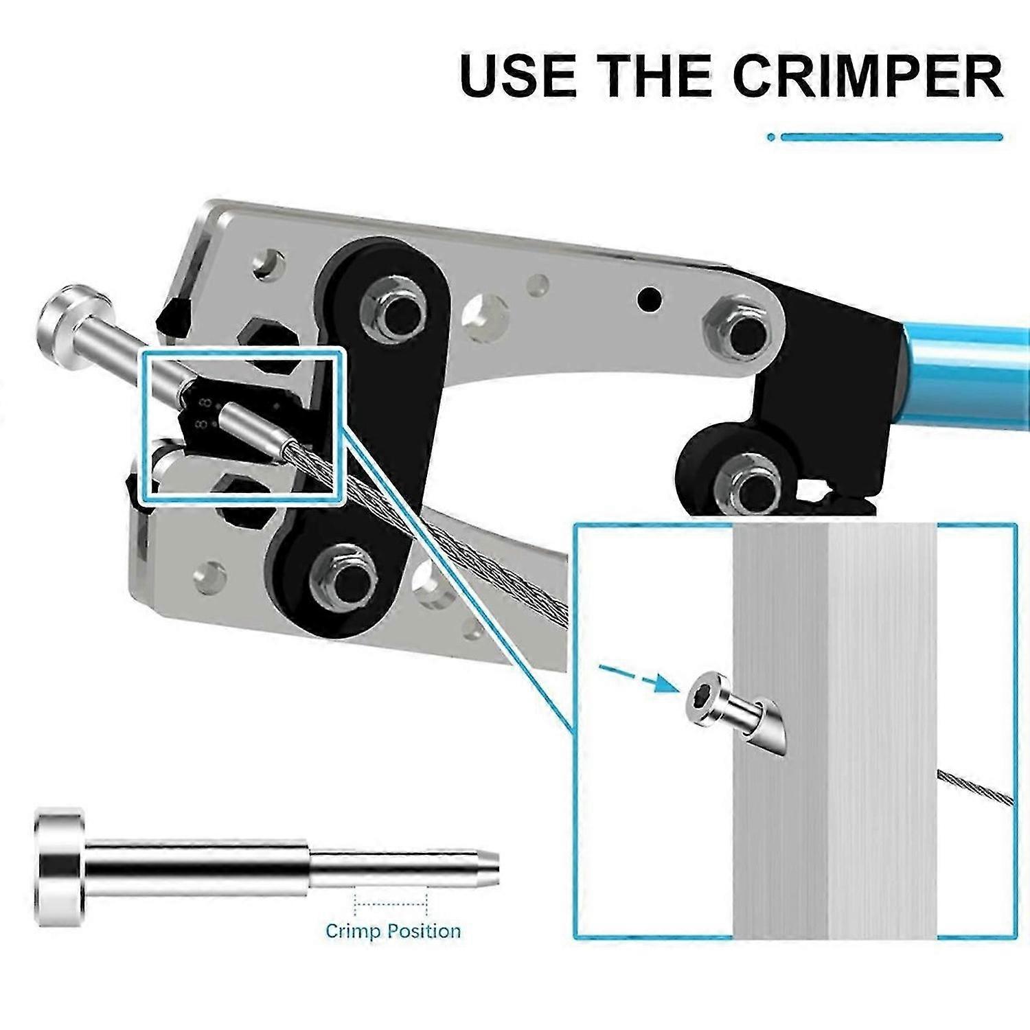 20Pack Cable Railing Kit,for Cable Railing