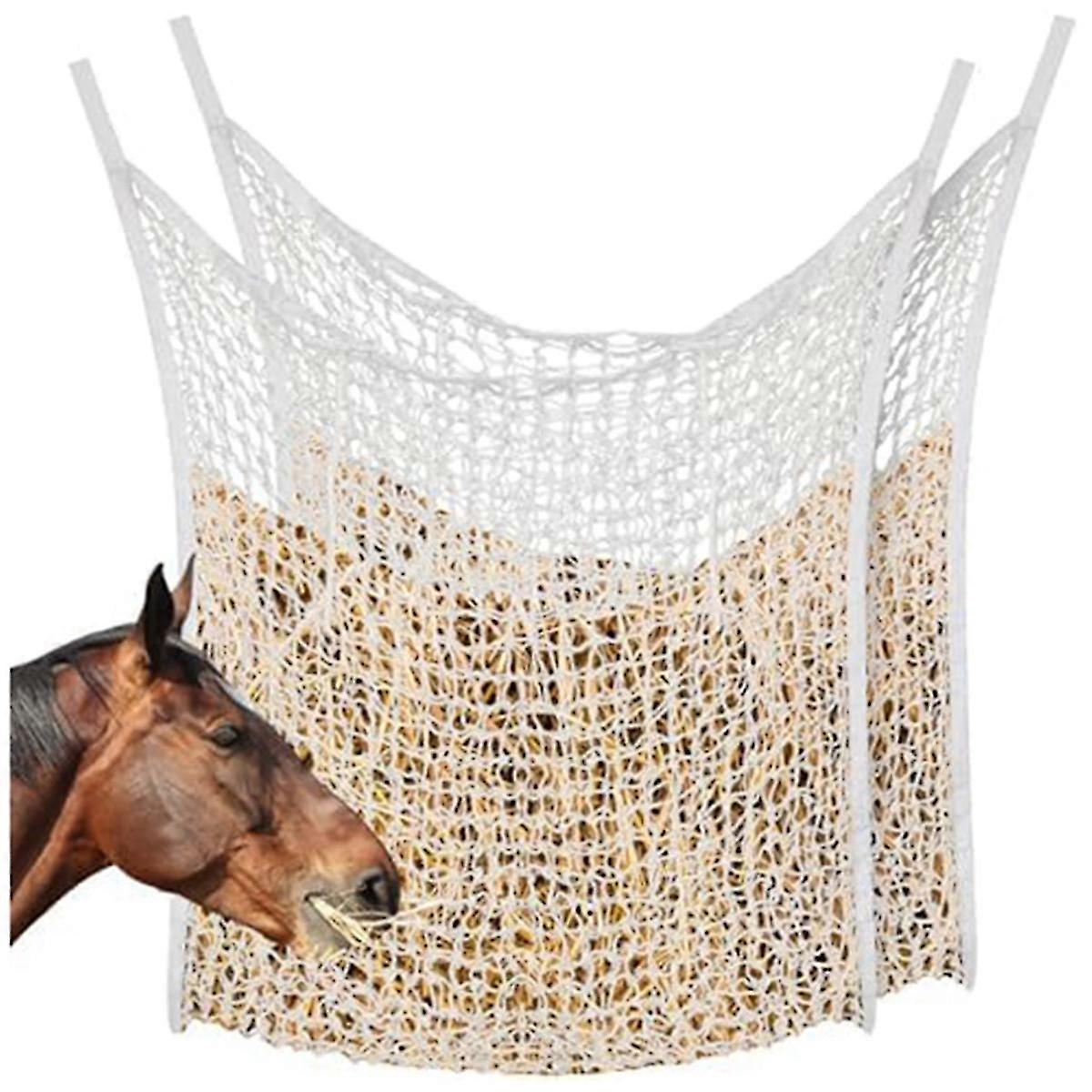 Horse Feeding Net Bag for Hay Storage and Slow Feeding Solution