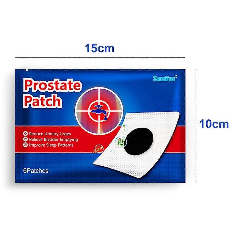 Prostate Health Navel Patch Natural Herbal Bladder Control Paster Prostate Treatment Patch for Men's Health 6PCS New