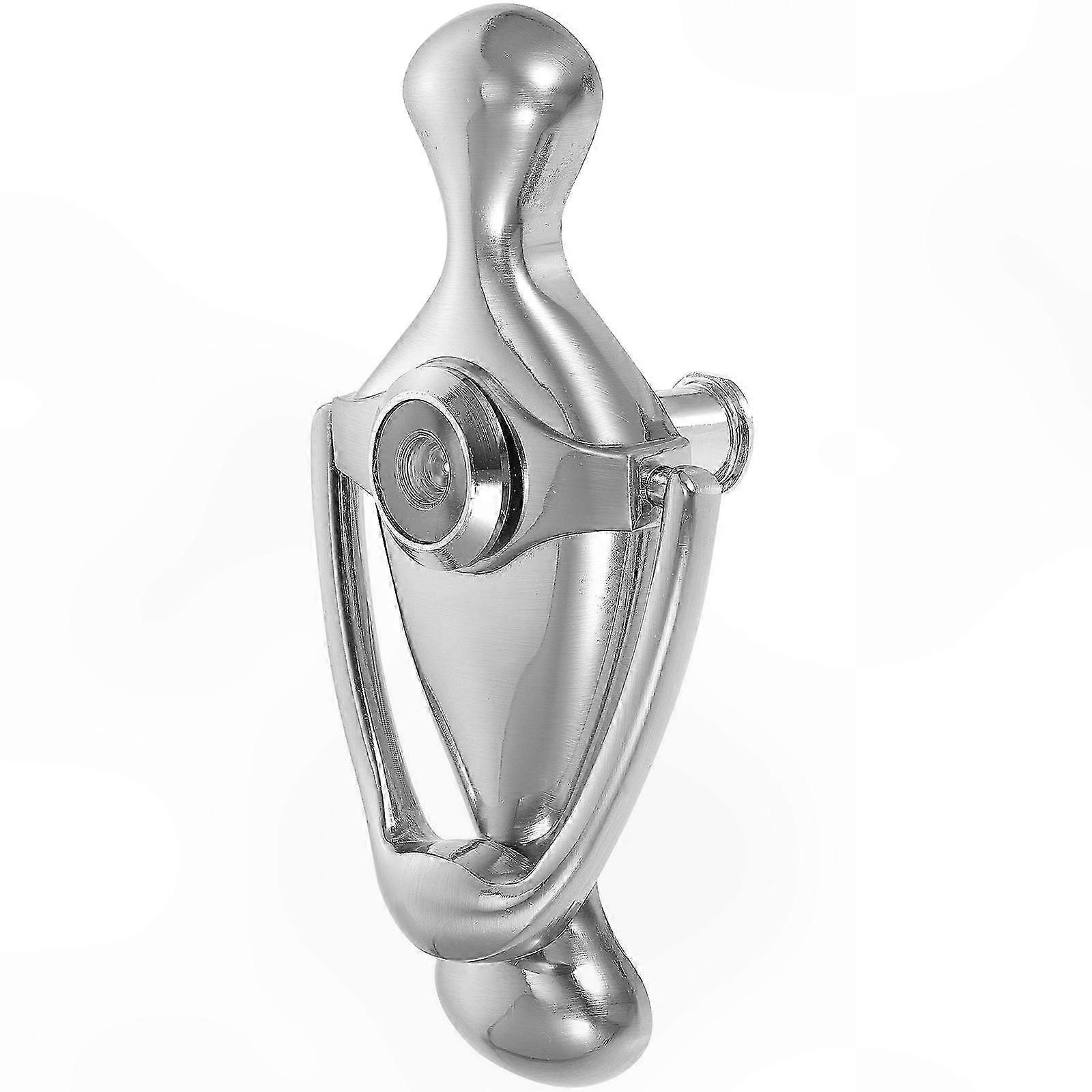 Zinc Alloy Door Knocker with Peephole for Front Entry