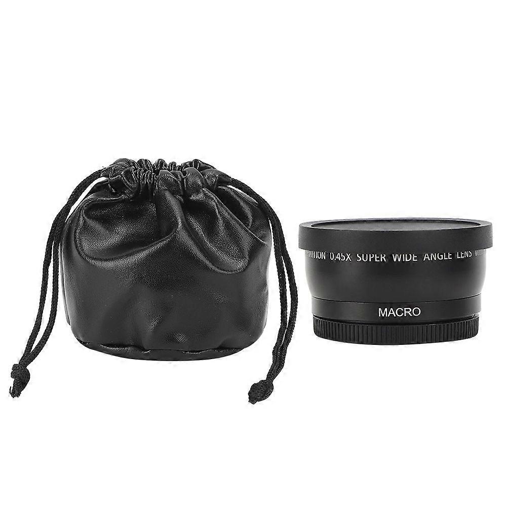 JSR1152 55MM 0.45X Advanced Wide Angle Macro Lens Fit for All 55MM Diameter Camera Lenses