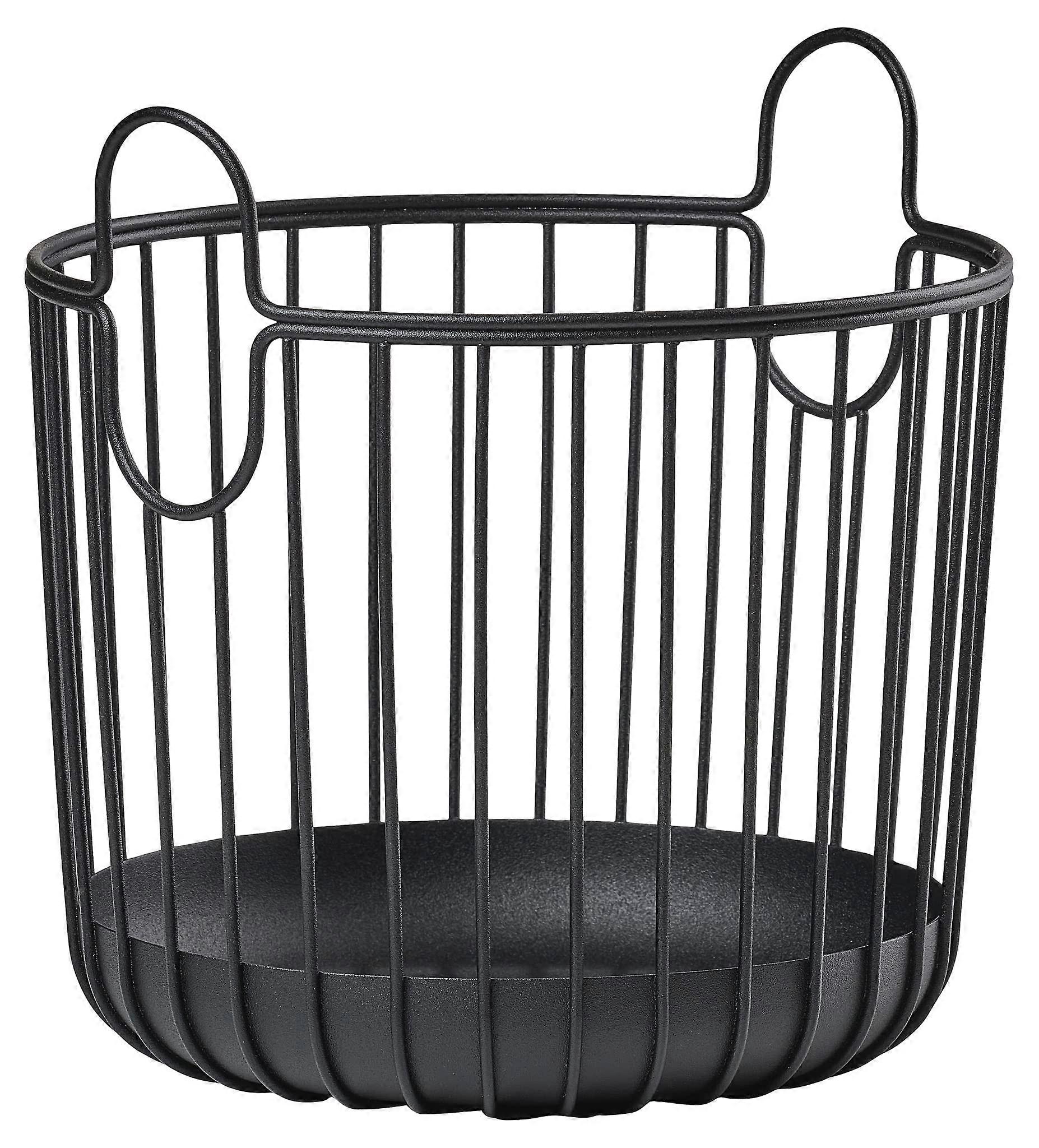Storage Basket Small Black For Home Organization Small Size Storage Bin