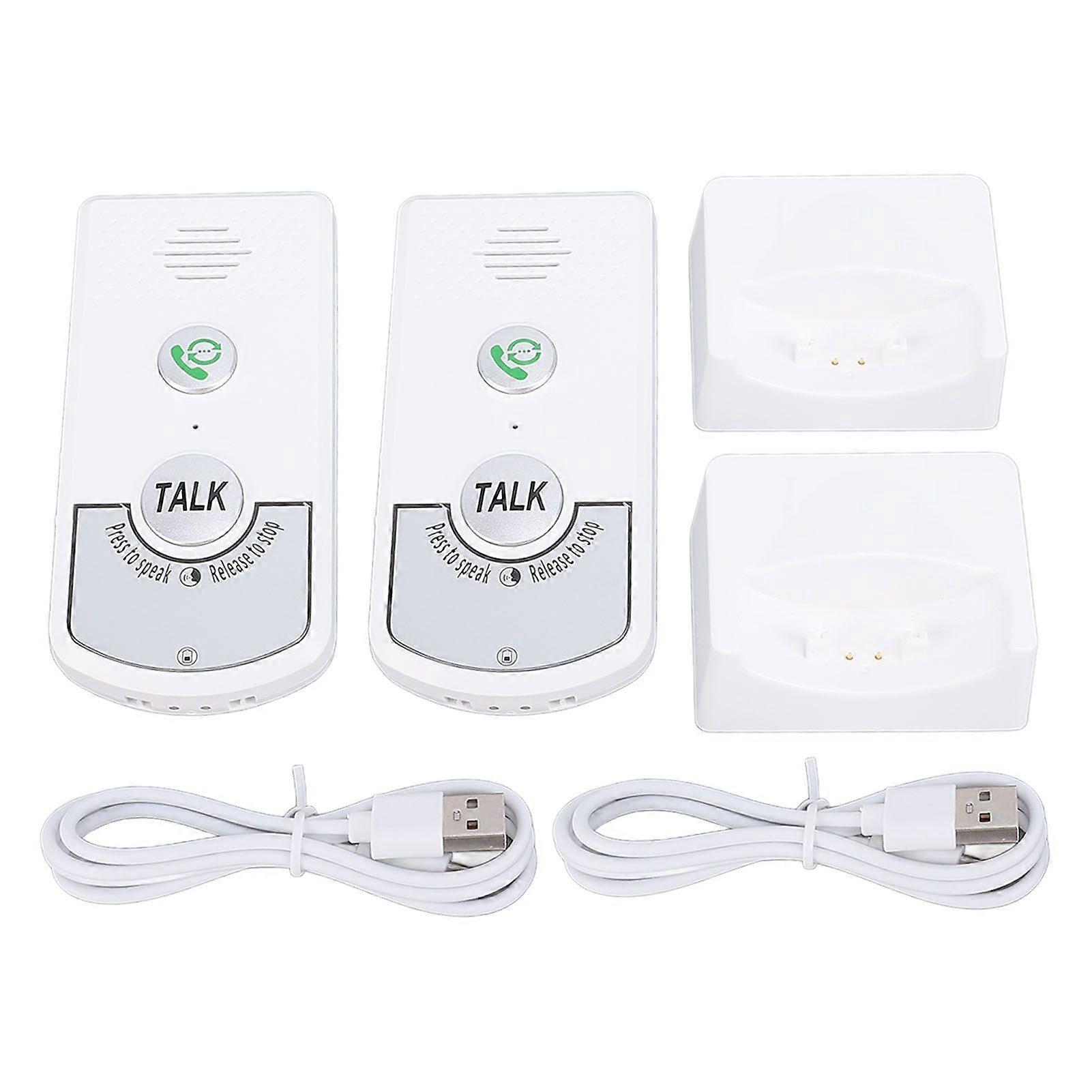 2 Way Voice Intercom 1000m Long Range Wireless Intercomunicador Wireless Intercom Doorbell System Unit for House Hospital