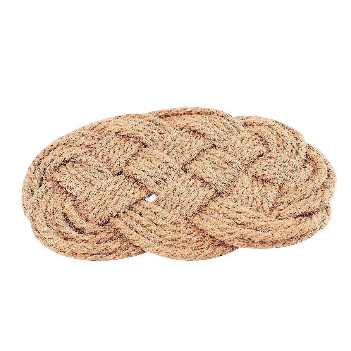 Table Mats Heat Insulation Coasters for Cup Placement Brown