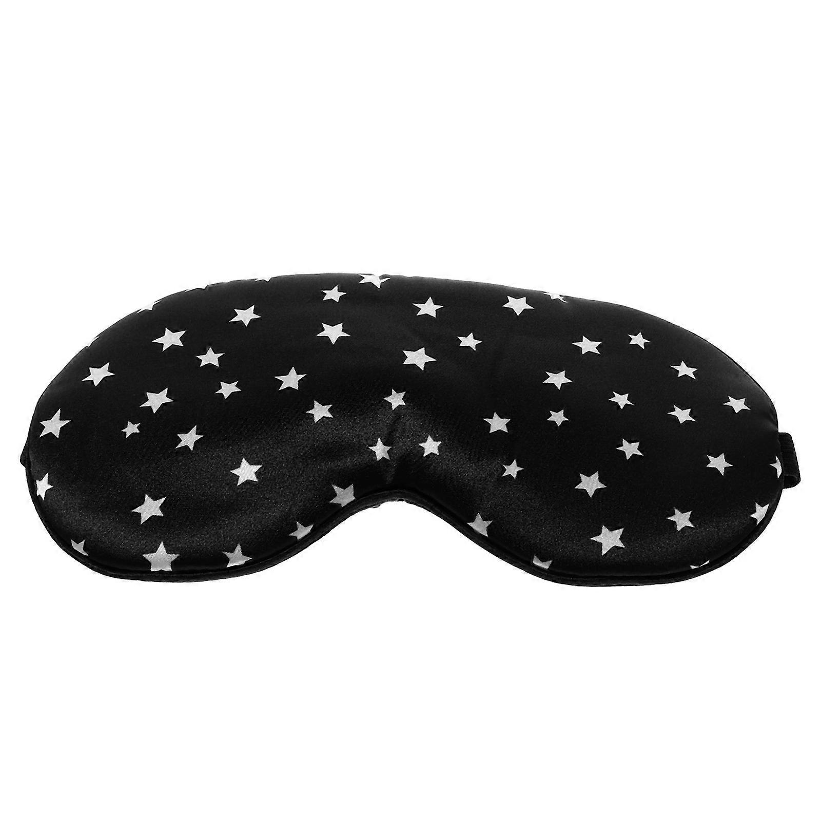 Black Sleep Eye Mask Delicate Eye Mask for Sleeping 3Pcs Portable Use