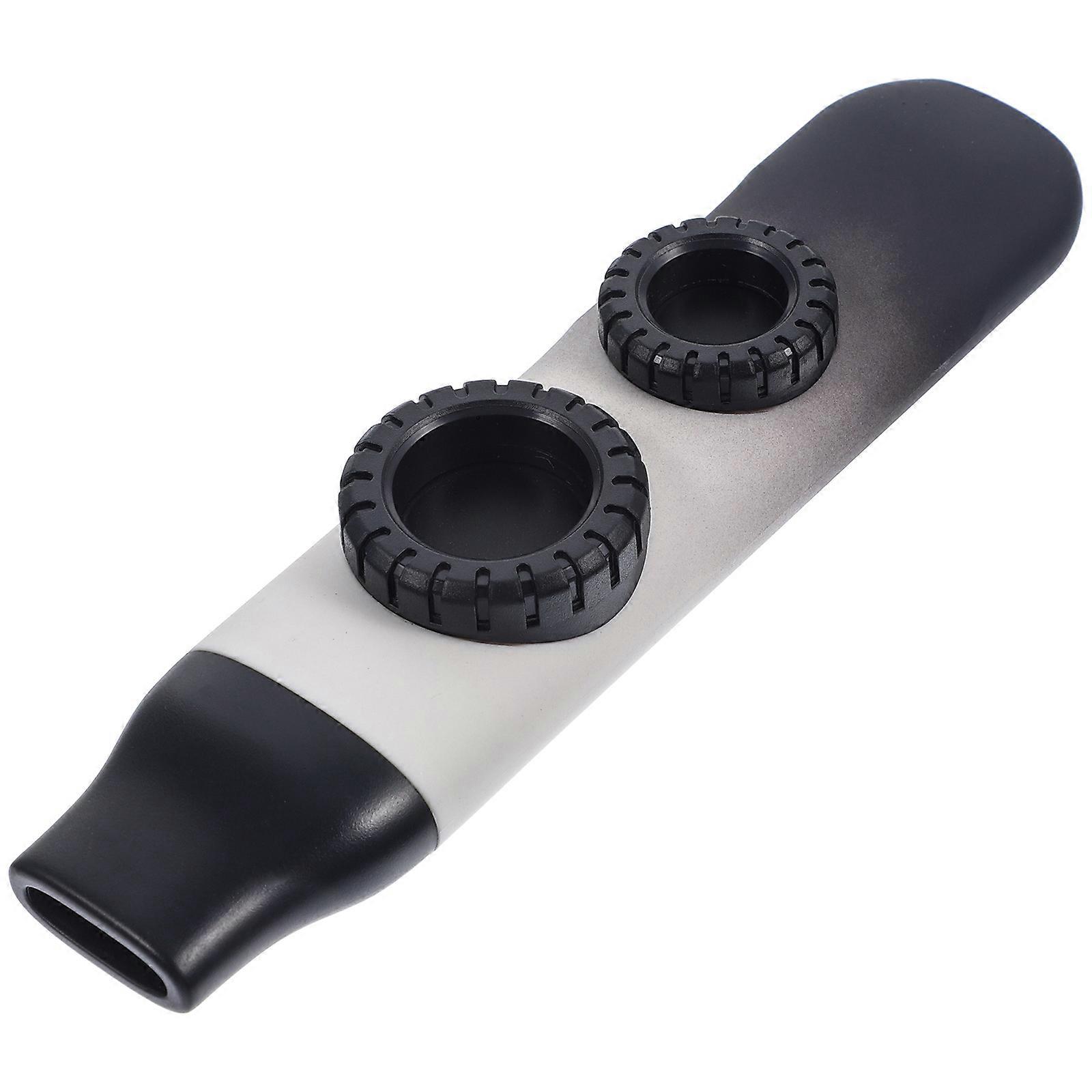 Professional Performance Kazoo for Playing 2Sets Adjustable Tone Black