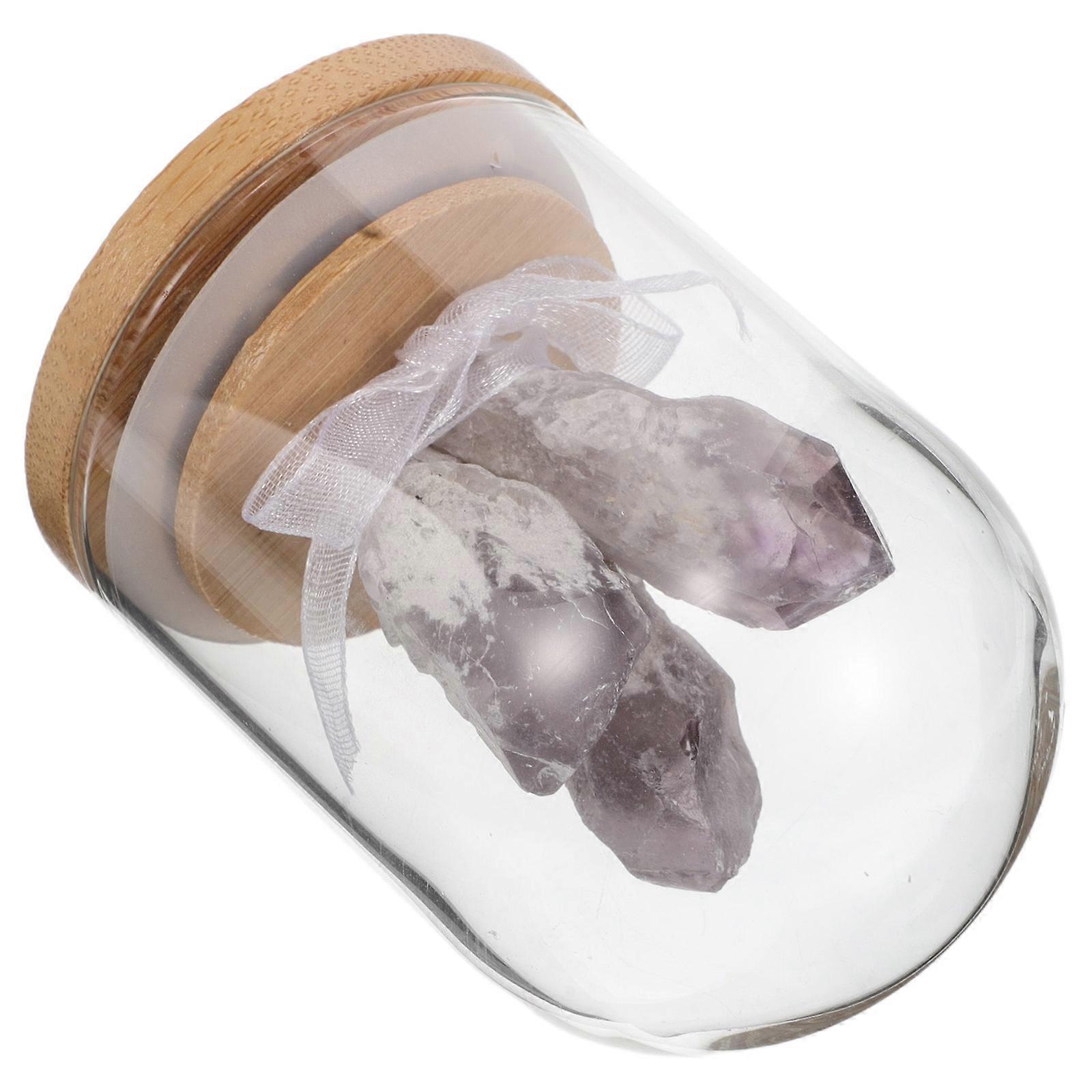 Crystal Tooth Flower Cluster Crystal Tree for Home Decor 4Pcs