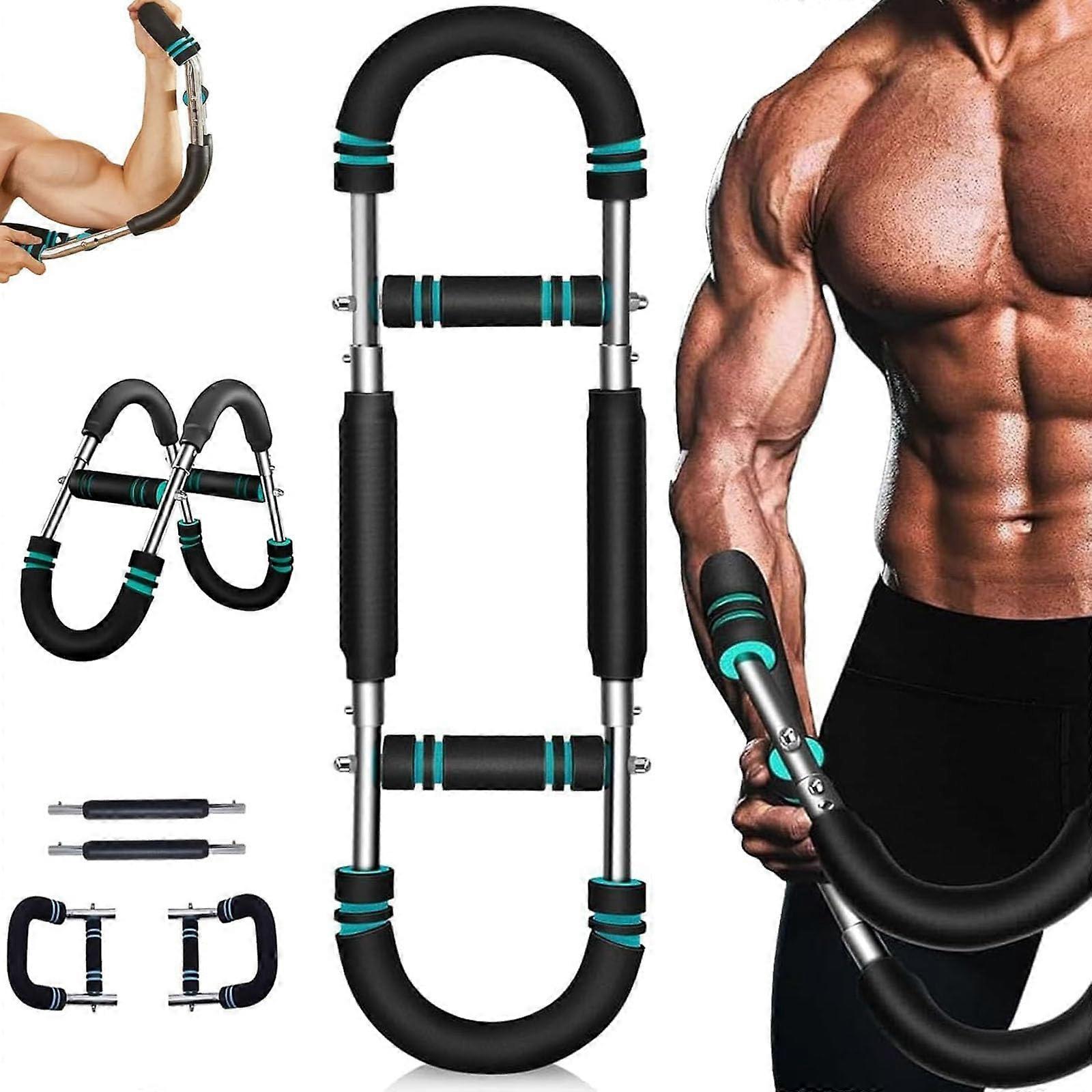 Twister Arm Trainer 60110 Lbs Resistance, 5Level Adjustable Chest Exercise, Forearm Shoulders UpperBody