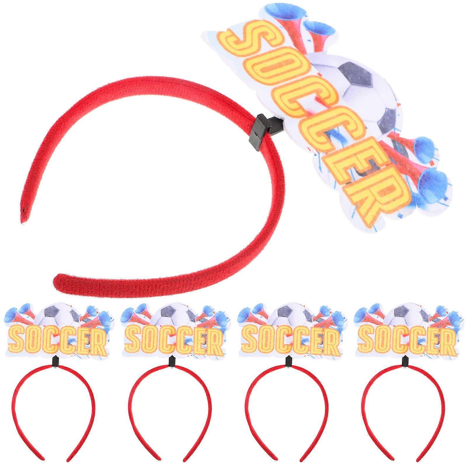 Dancing Party Prop 25Pcs Decorative Headband Football Game Elements Design For Fans