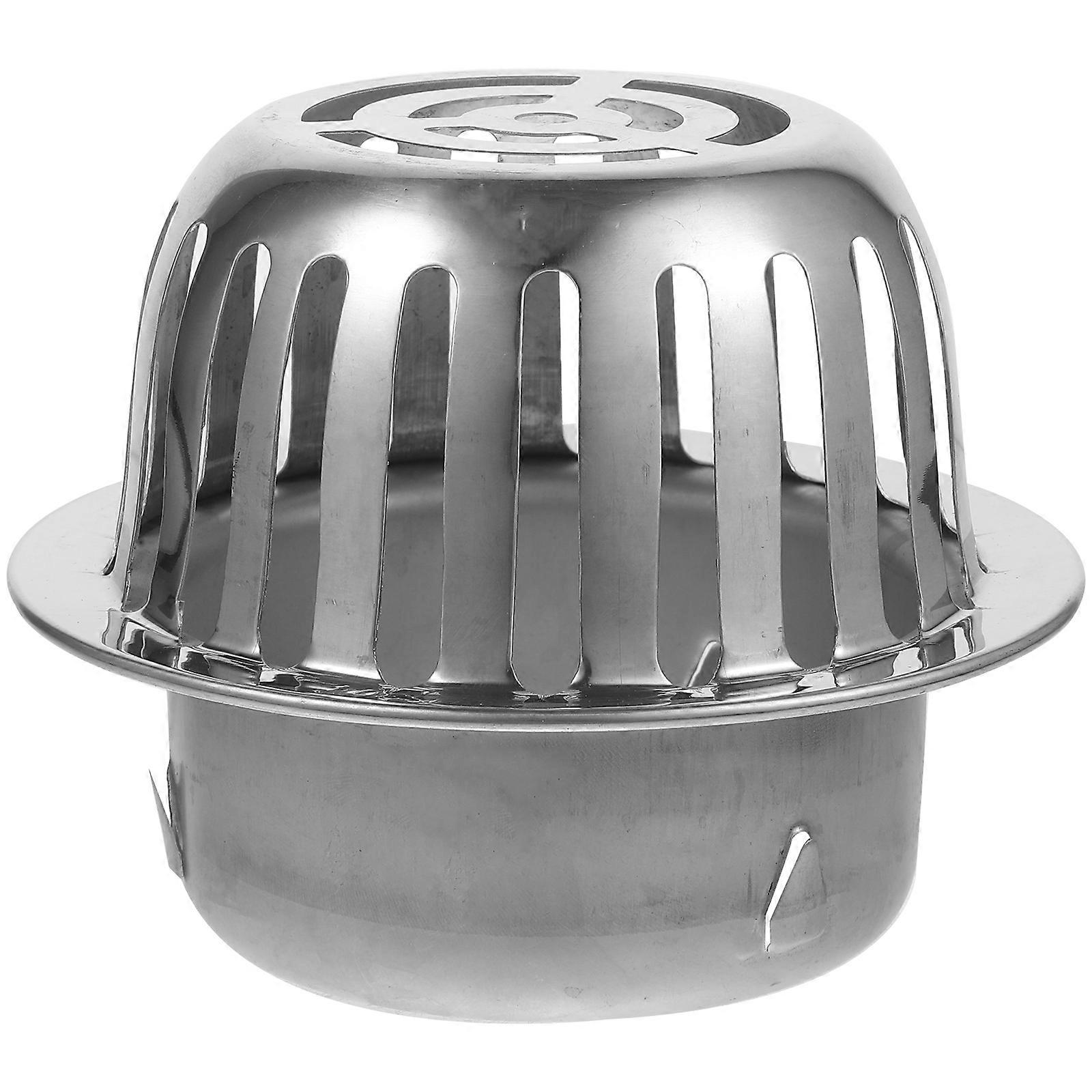 Gutter Downspout Strainer Stainless Steel Guard for 3Pcs Outdoor Spaces