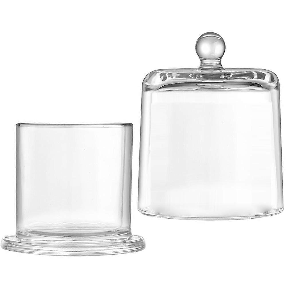 Glass Candle Cup for Aromatherapy with 5Sets of Transparent Candle Jars