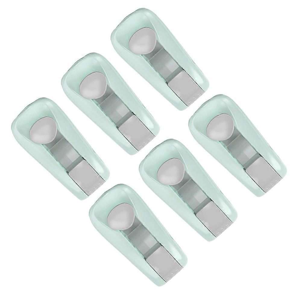 Quilt Fixator Fixed Clips for Bed Sheet Hold 6Pcs Light Green Accessories