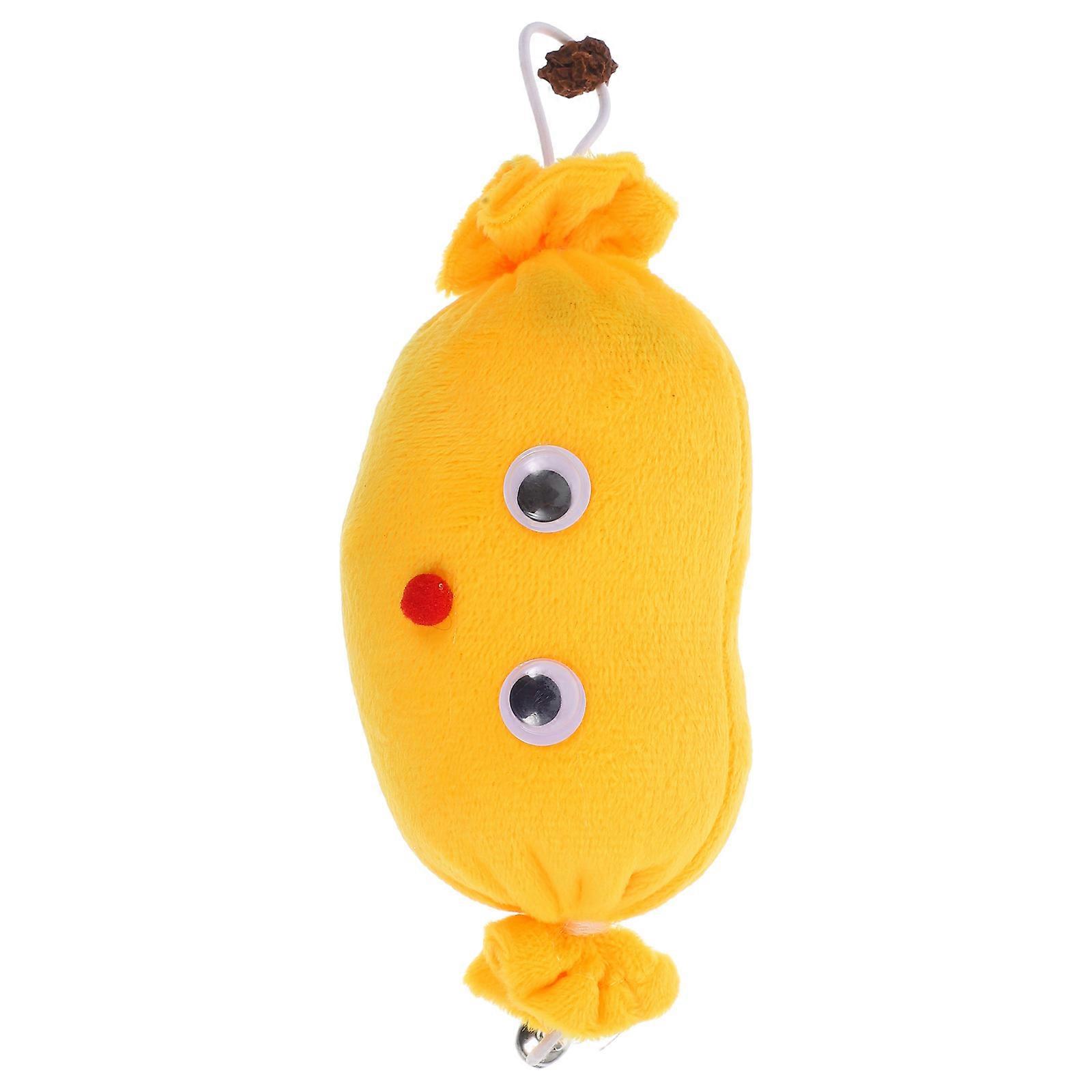 Cat Plush Toy Interactive Cat Toy with Bell 3Pcs for Indoor Cats