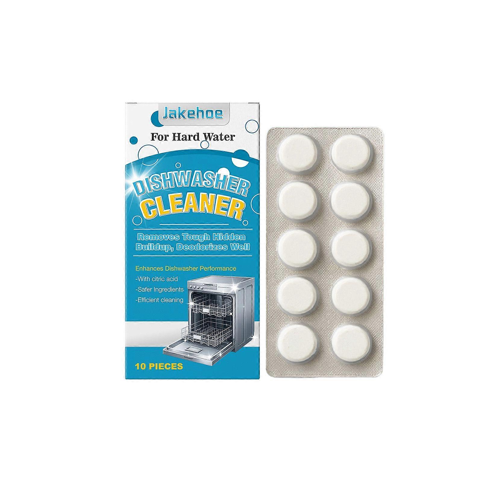 Dishwasher cleaning tablets degreasing, decontamination and descaling